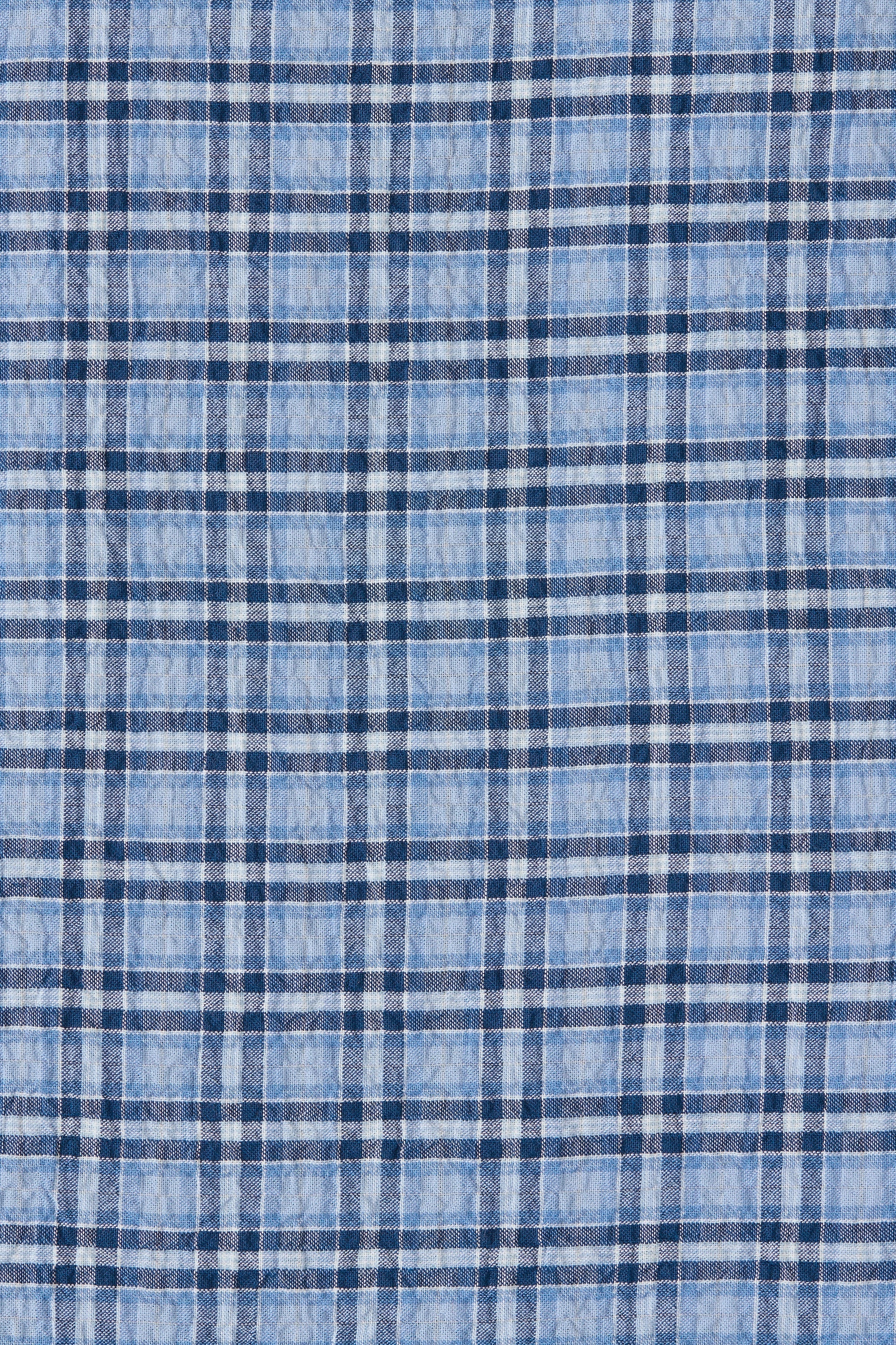 Agora Skirt Vintage Blue Check
