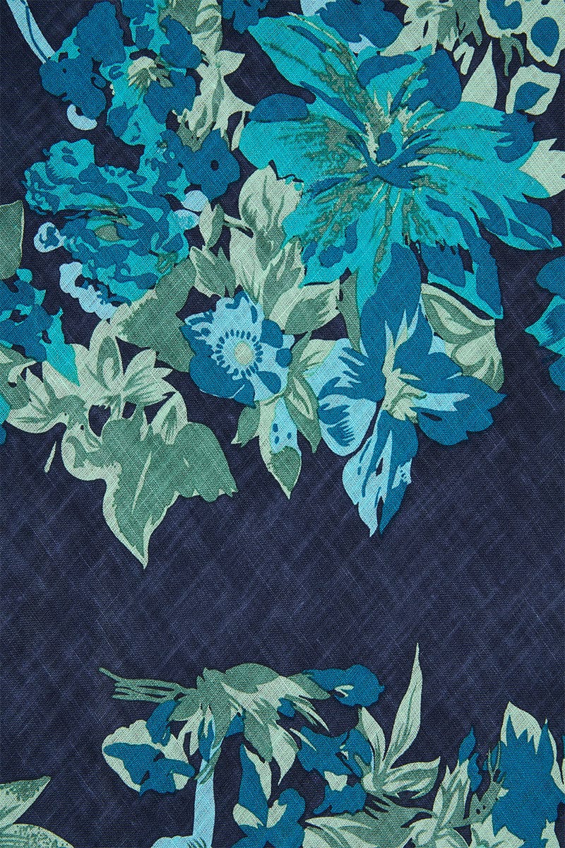 Garcia Maxi Dress Escala Floral Navy - Final Sale