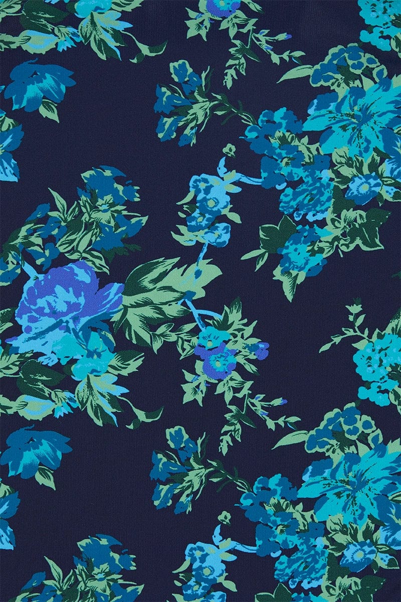 Reyes Bikini Bottoms Escala Floral Navy (Exclusive) - Final Sale