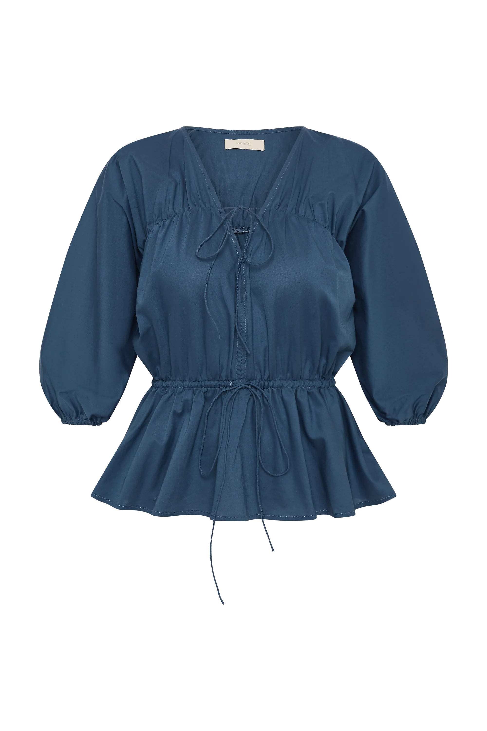 Sigrid Top Vintage Navy - Final Sale