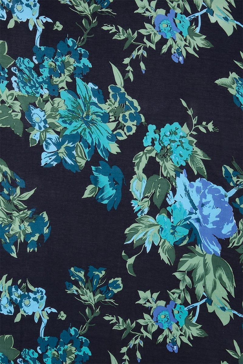 Amias Mini Dress Escala Floral Navy - Final Sale