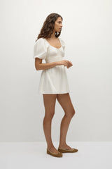 Sophia Mini Dress White