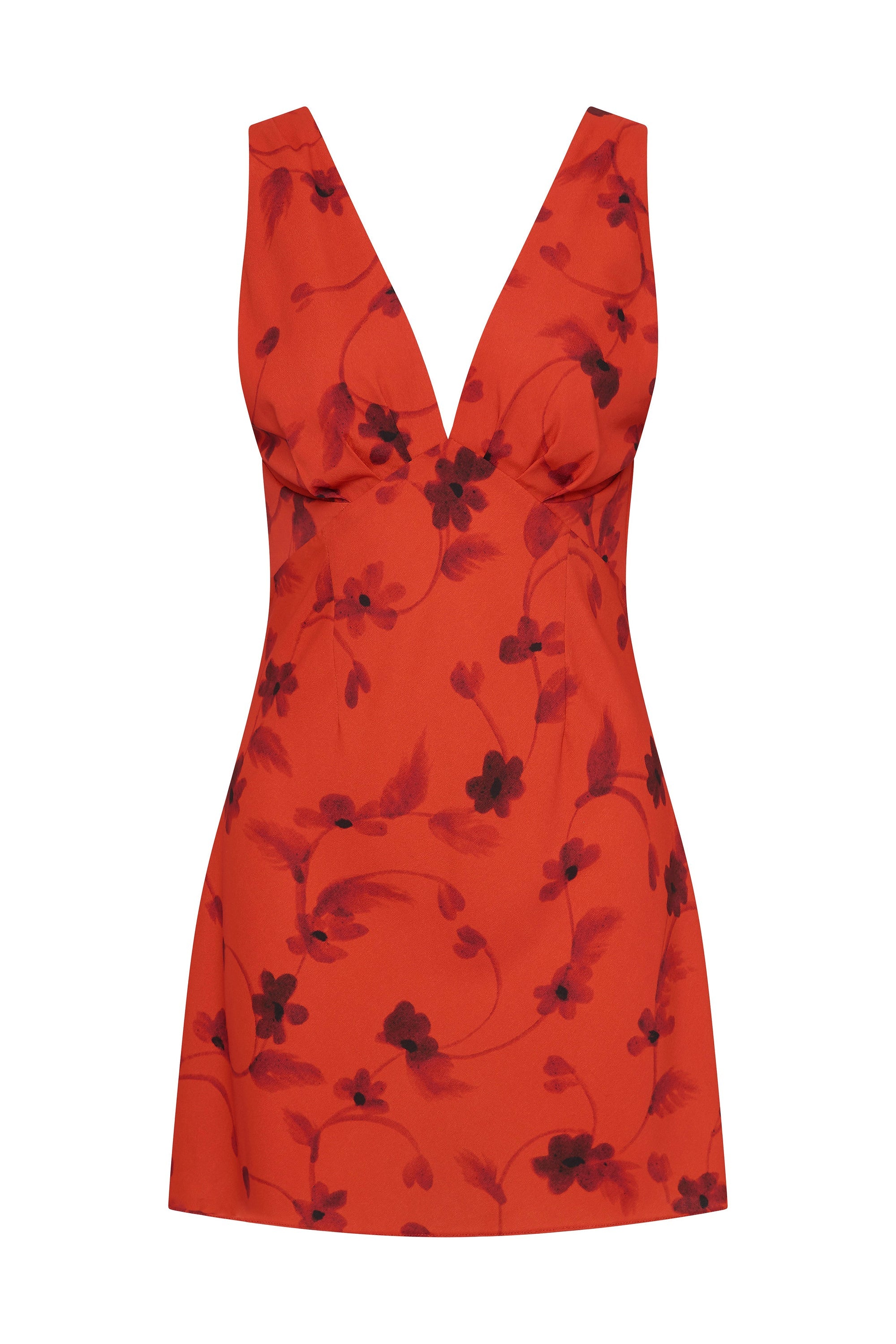 Graciela Mini Dress Pirazzo Floral Rosso - Final Sale