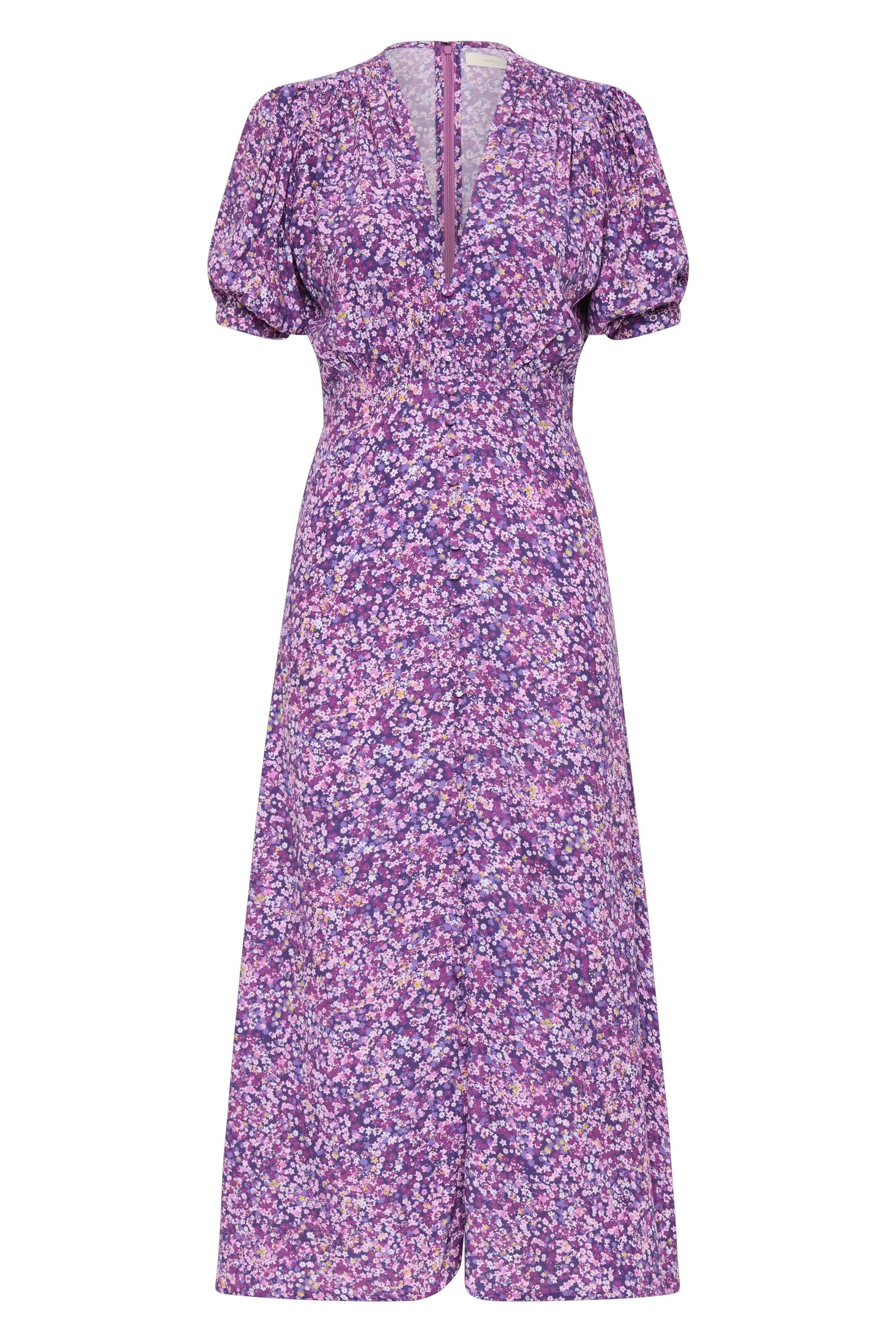 Bellavista Midi Dress Meander Micro Purple - Final Sale
