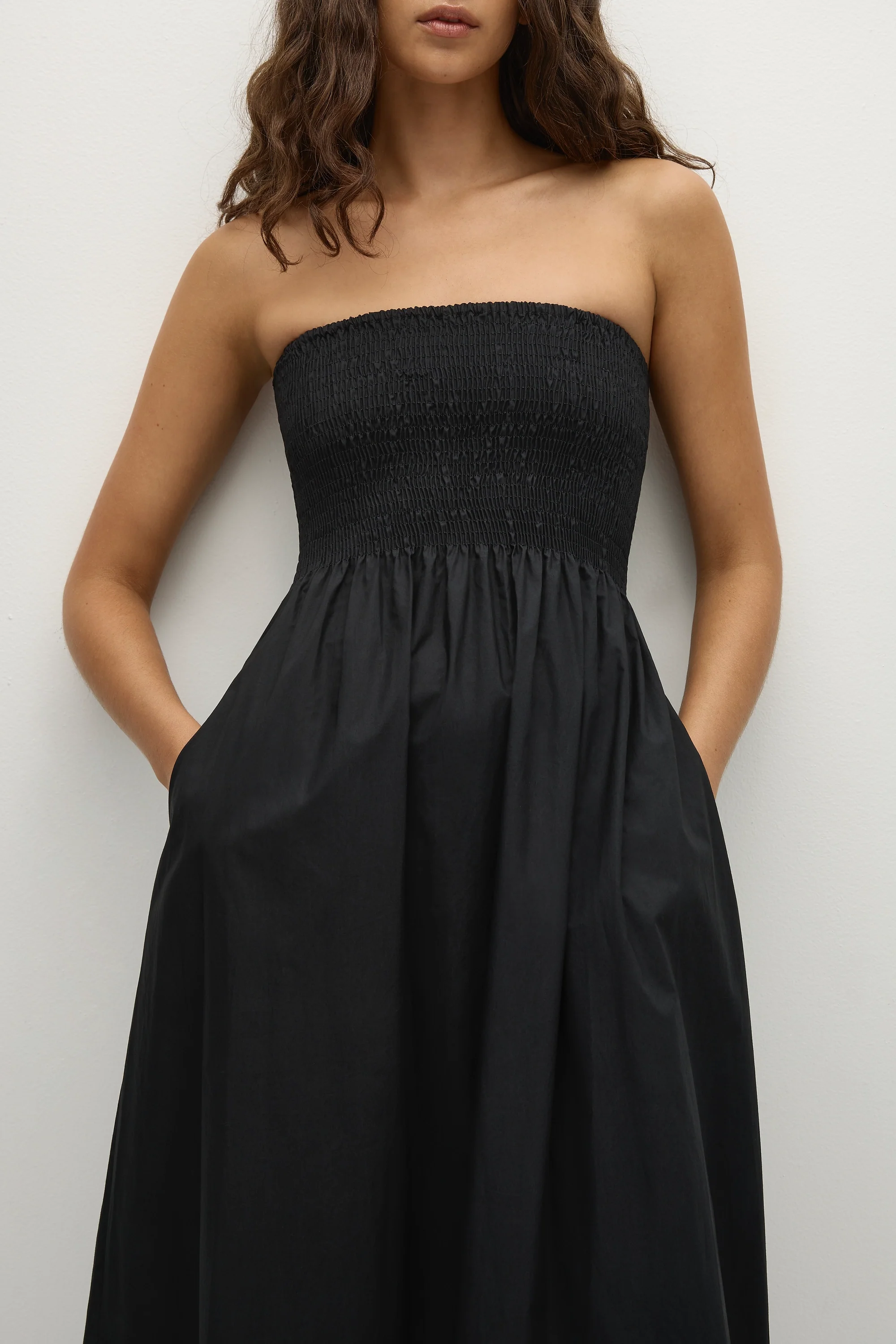 Jamie Midi Dress Black