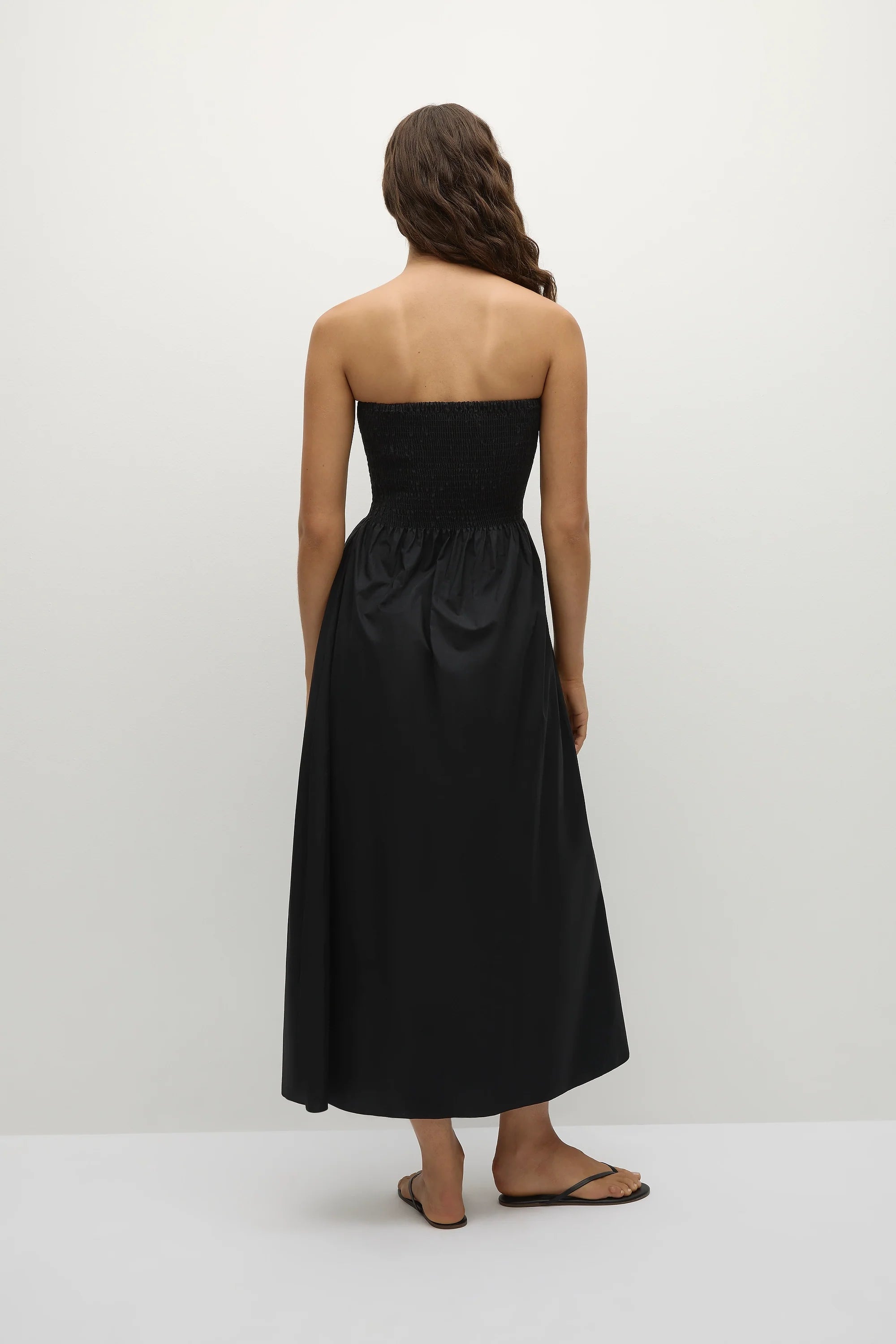 Jamie Midi Dress Black