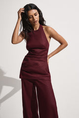 Fia Top Bordeaux - Final Sale