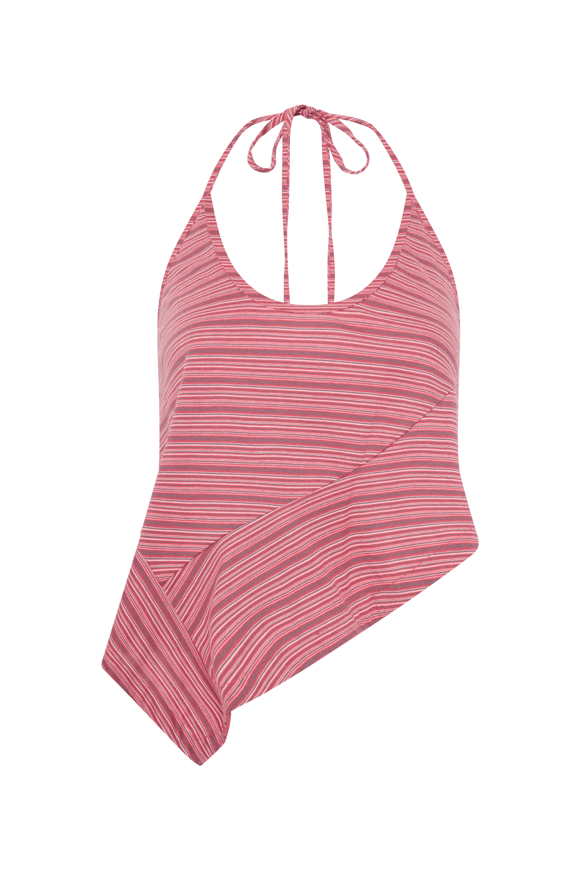 Maceio Top Vermillion Stripe - Final Sale