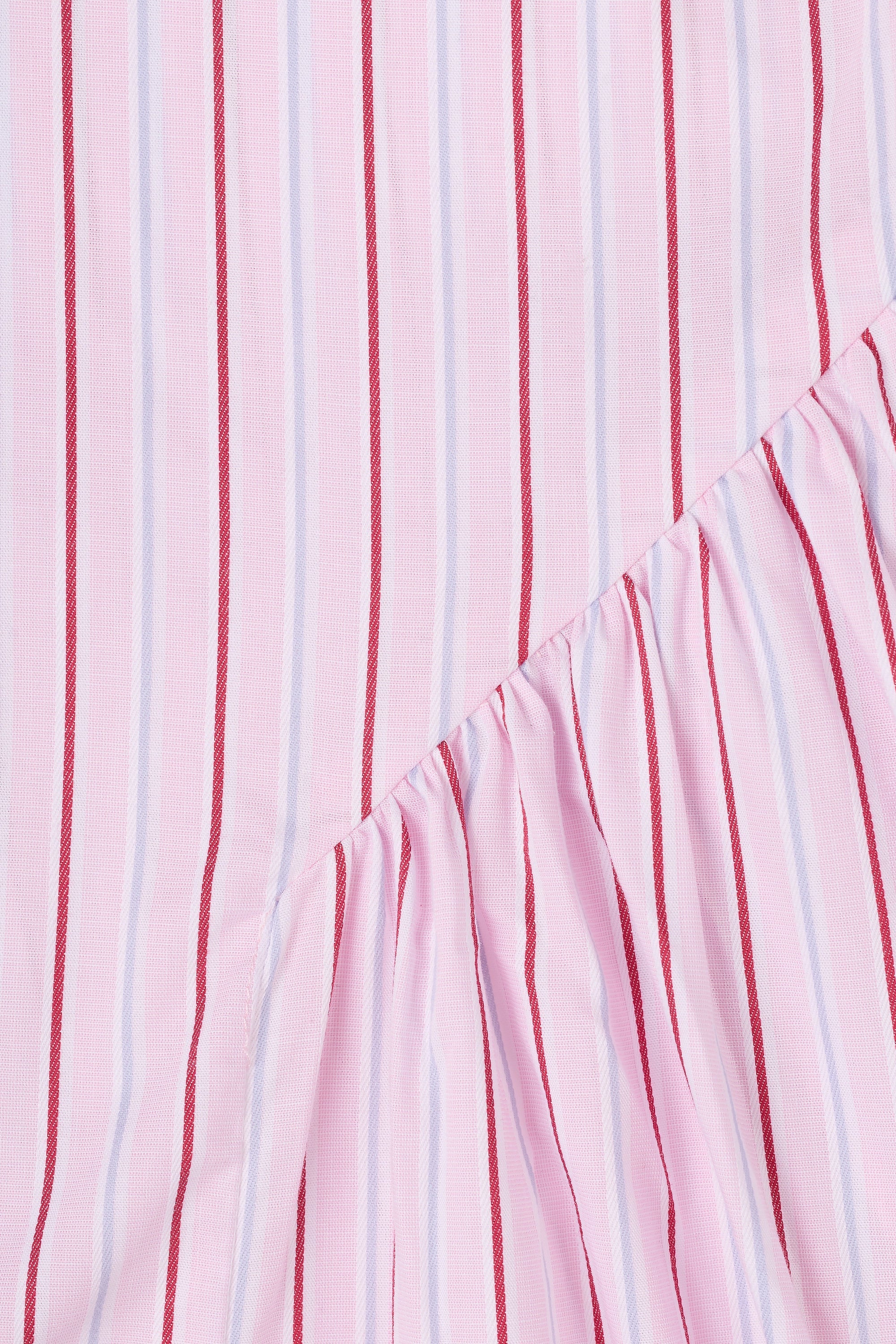 Martina Mini Dress Fiori Stripe Palazzo - Final Sale