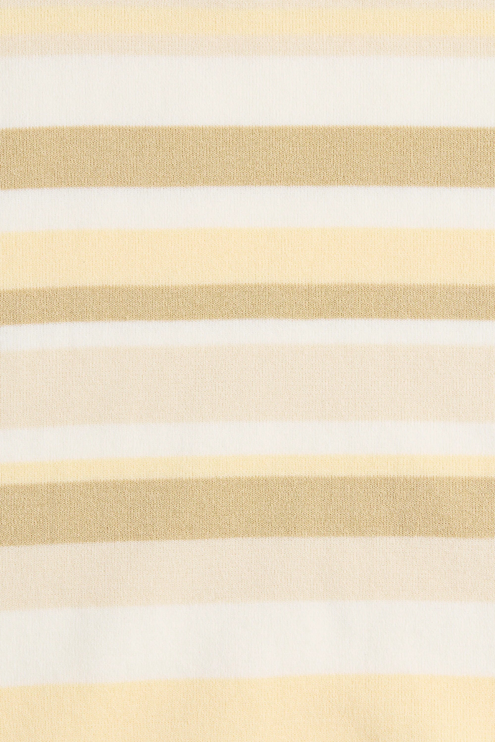 Citara Halter Top Butter Stripe - Final Sale