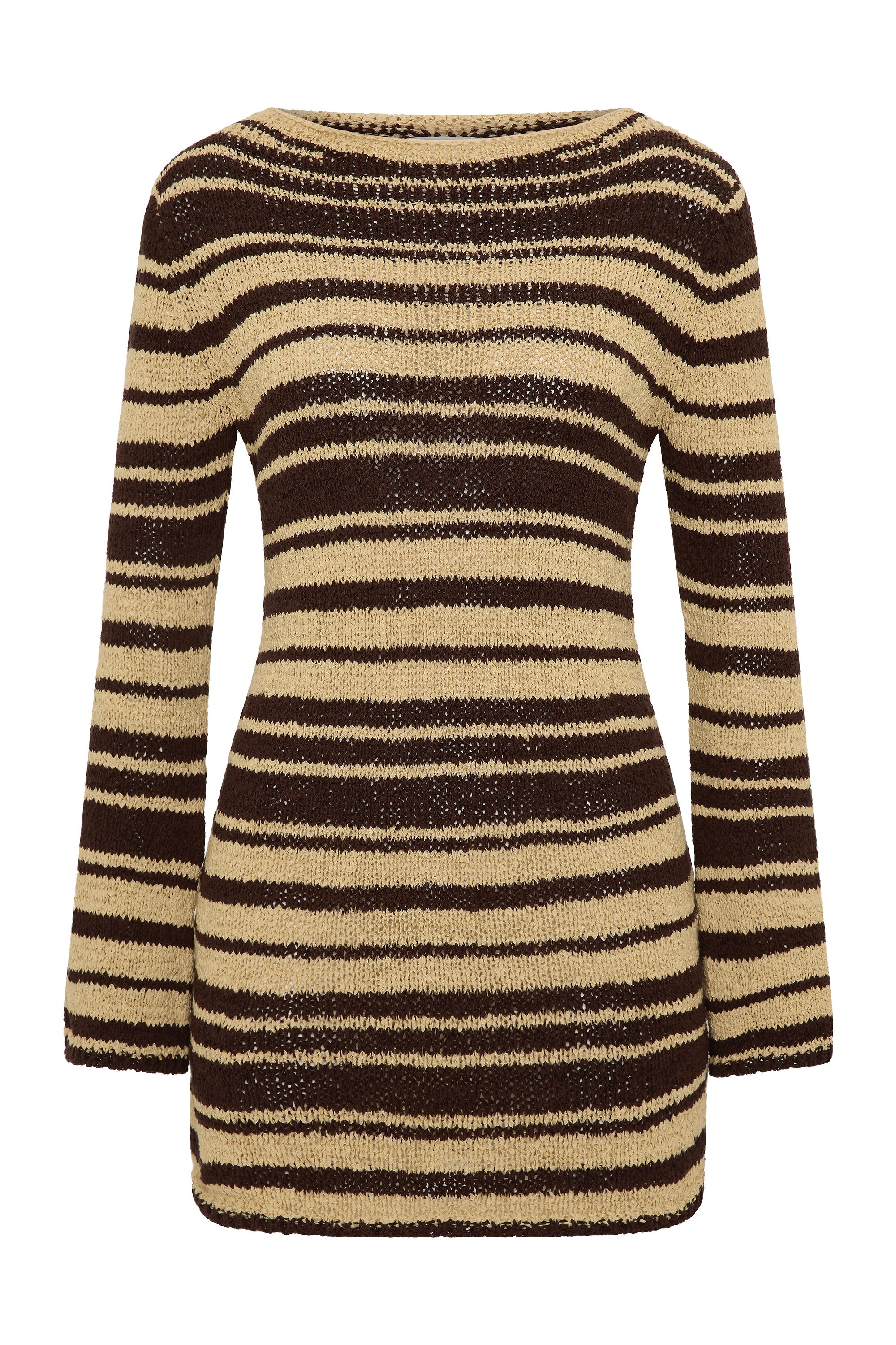 Micah Mini Dress Carob Wheat - Final Sale