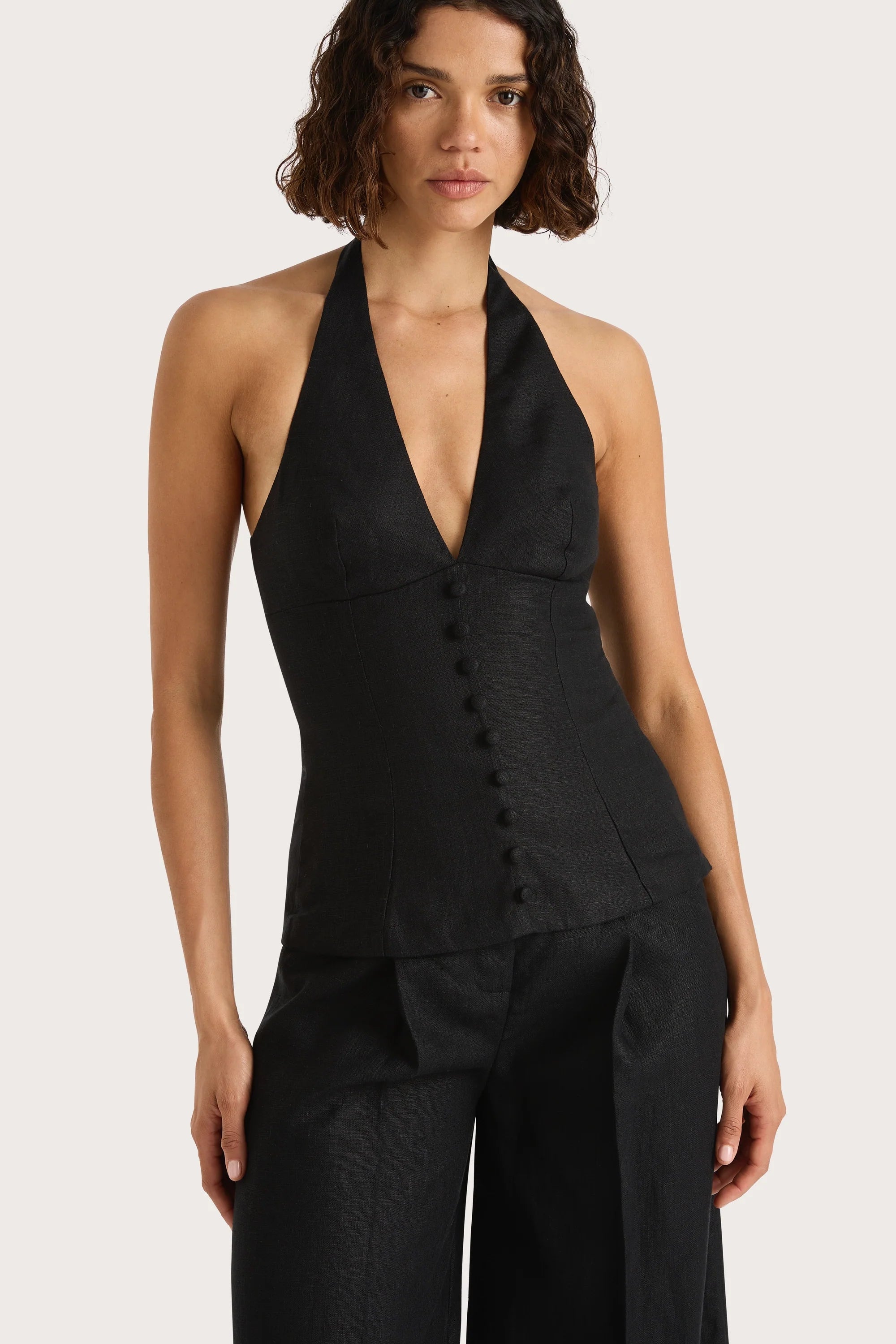 Marie Top Black - Final Sale