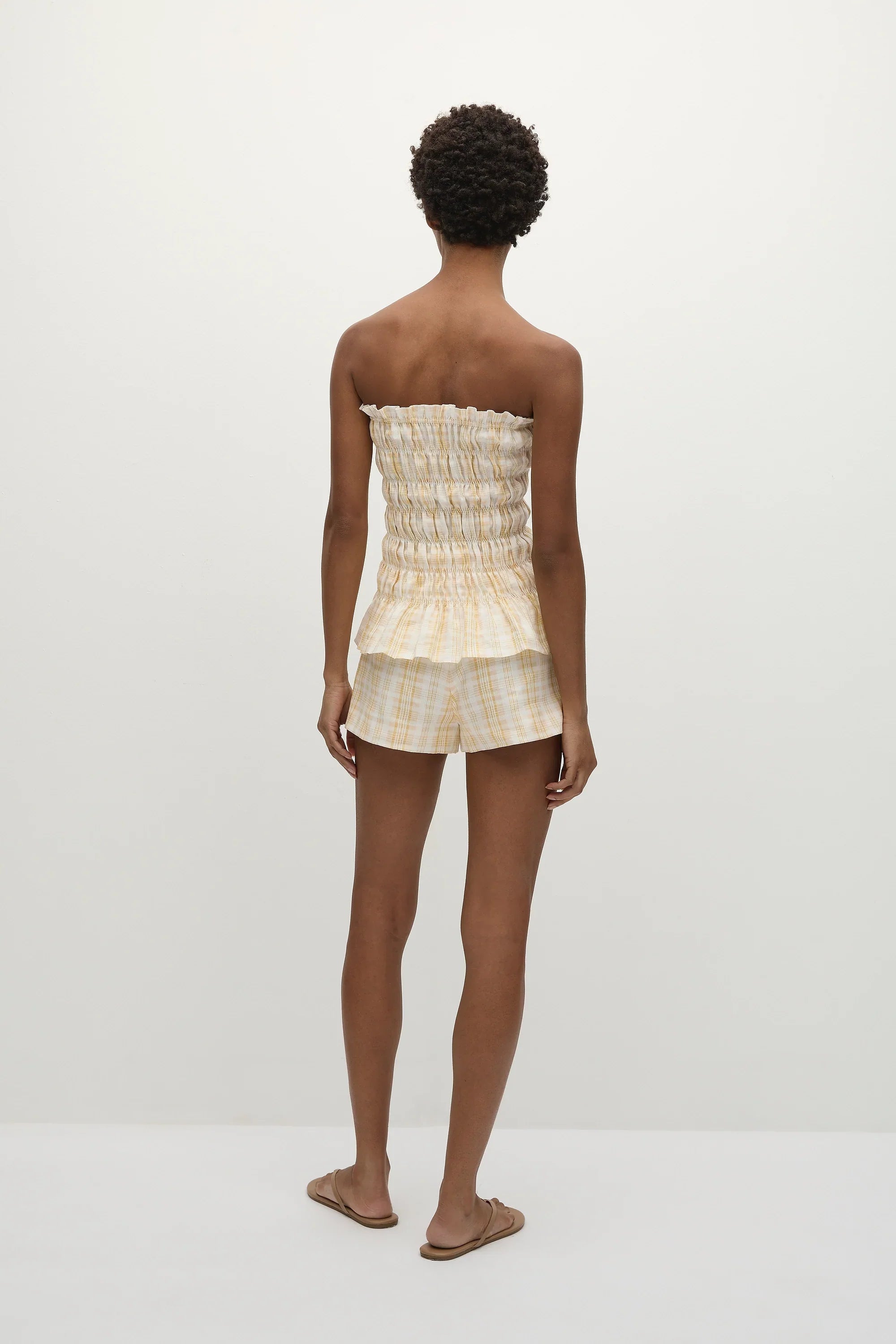 Iris Top Piato Check - Final Sale