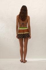 Tia Short Valencia Stripe