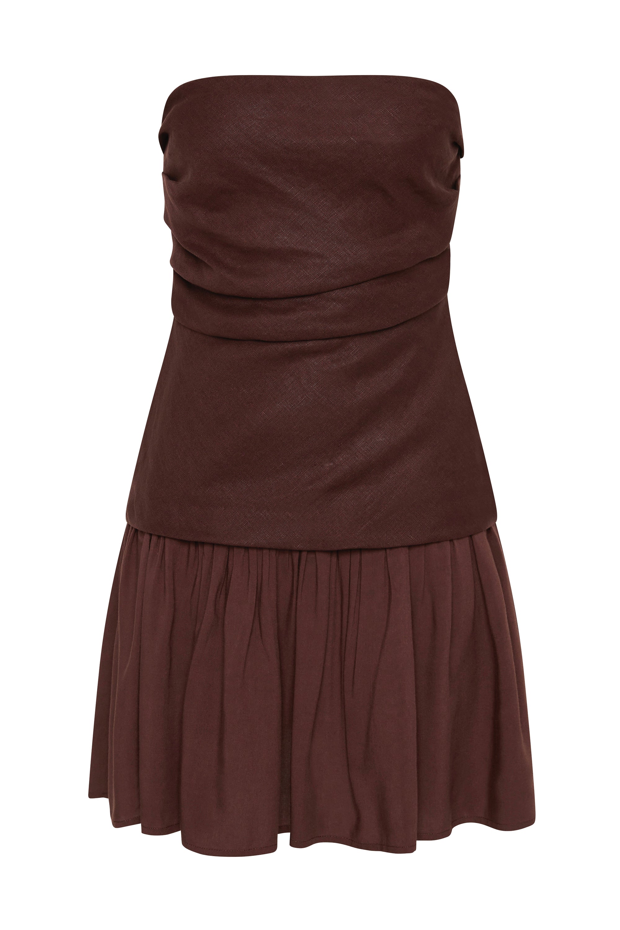 Hedy Mini Dress Carob - Final Sale