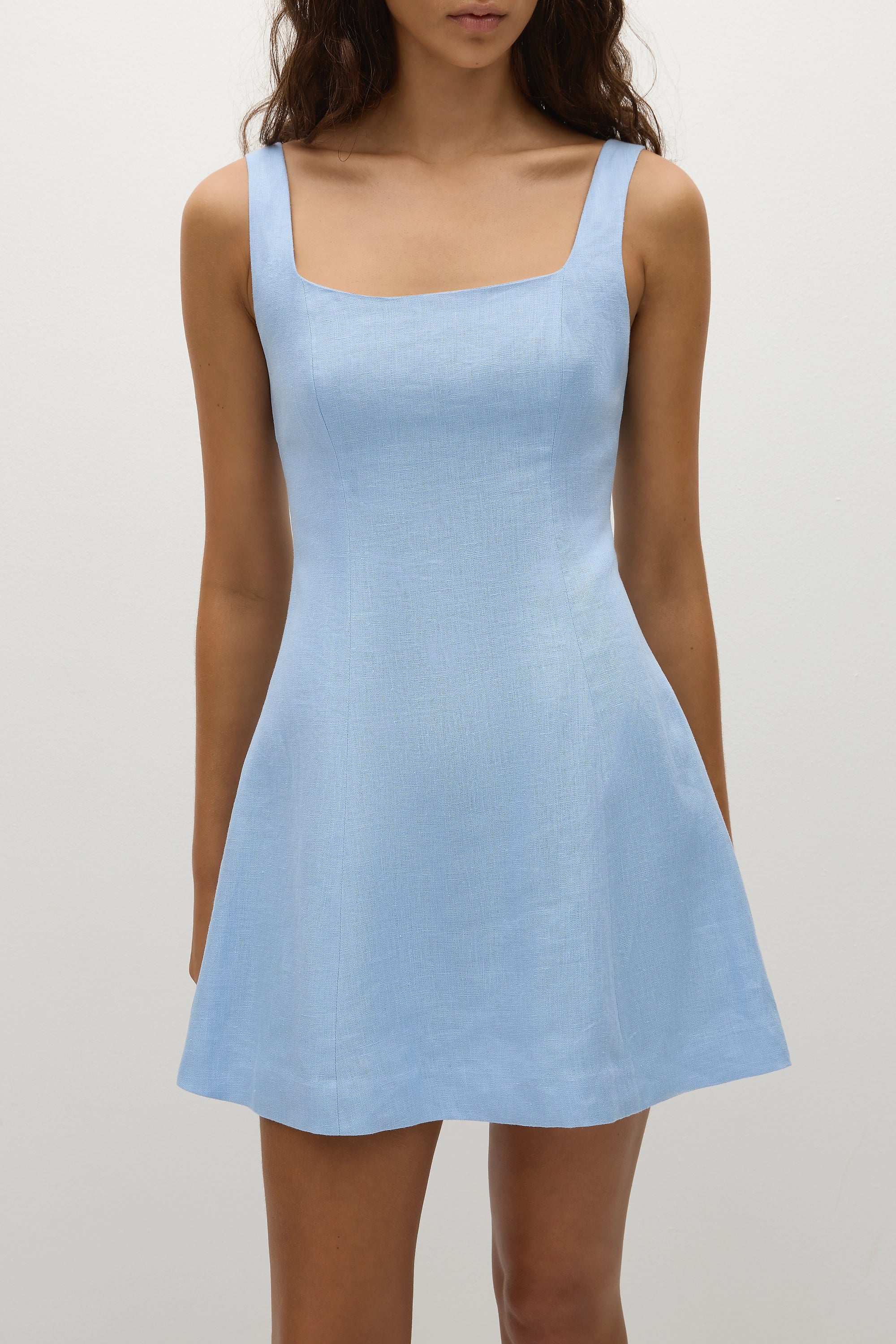 Felice Mini Dress Mineral Blue - Final Sale