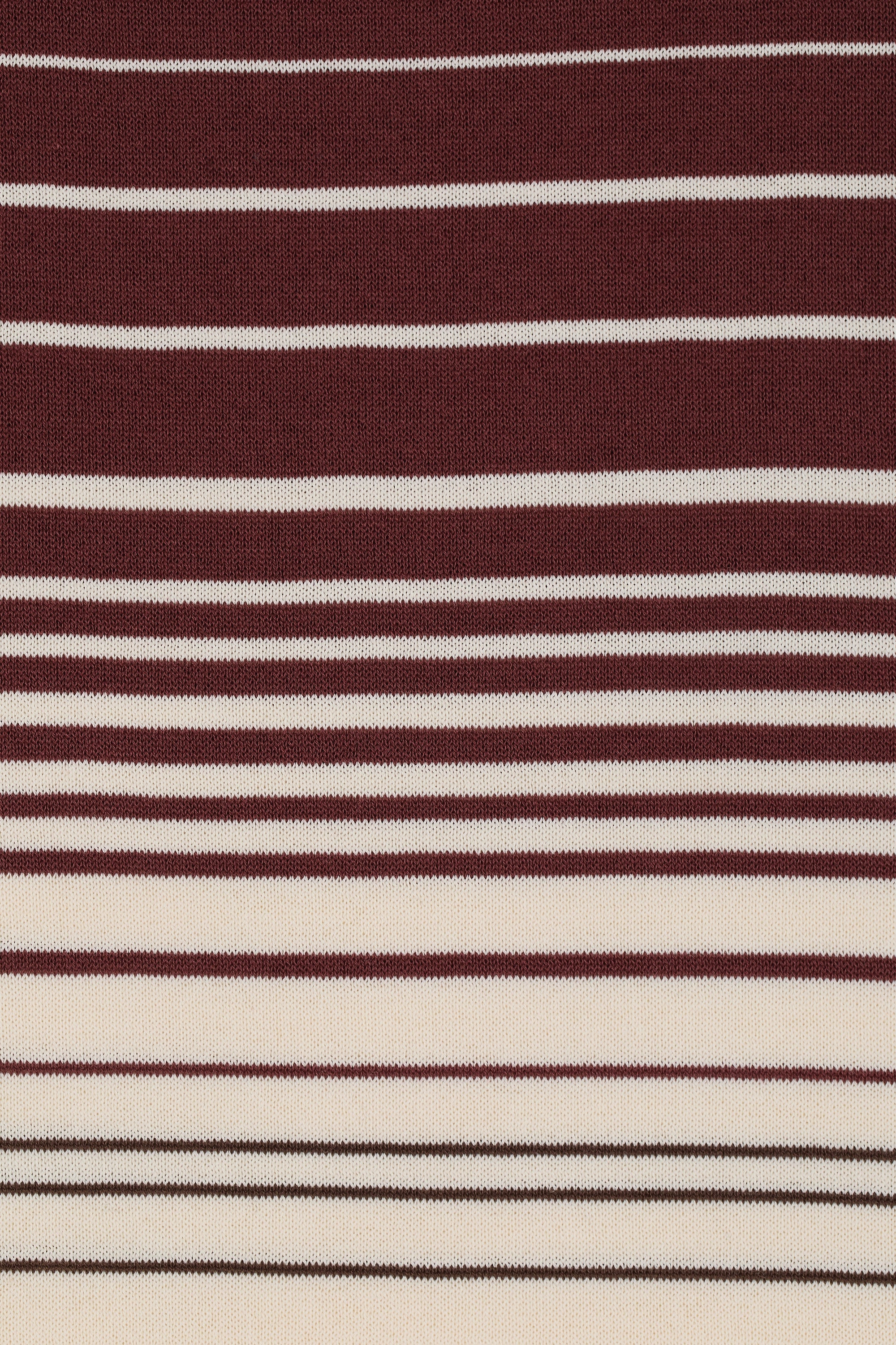 Idun Maxi Dress Accordion Stripe Bordeaux - Final Sale