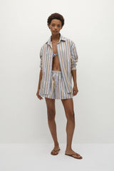En Vau Oversized Shirt Sifnos Stripe - Final Sale