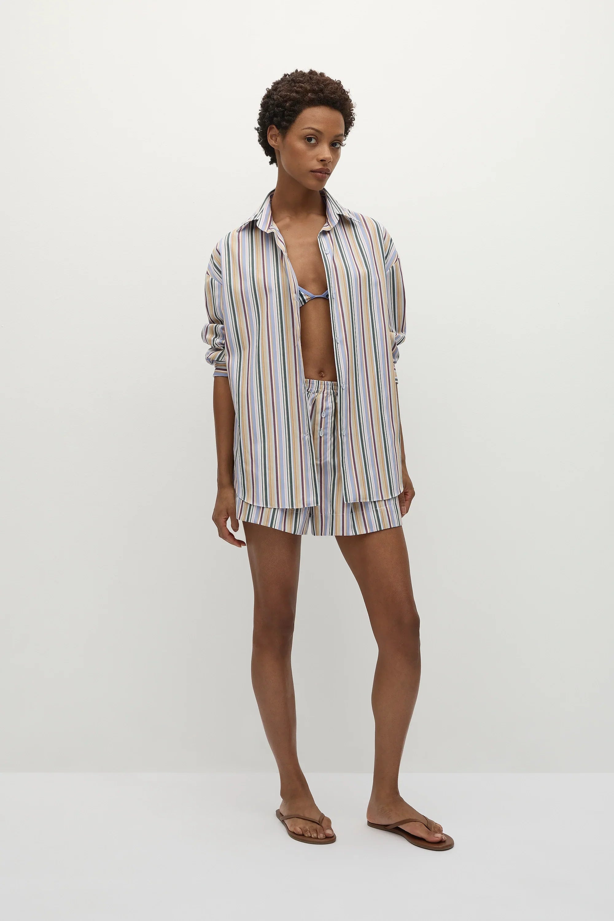 Lonia Shorts Sifnos Stripe - Final Sale