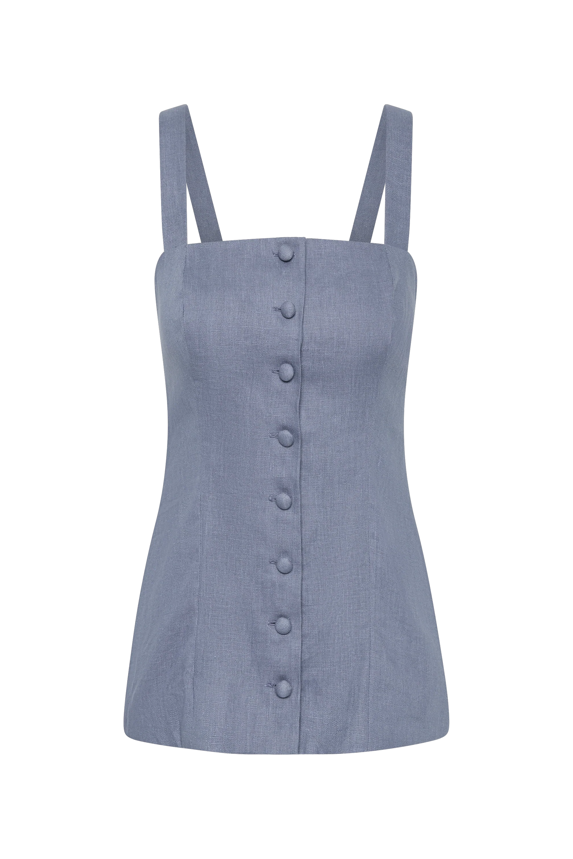 Corbiere Vest Cornflower Blue - Final Sale