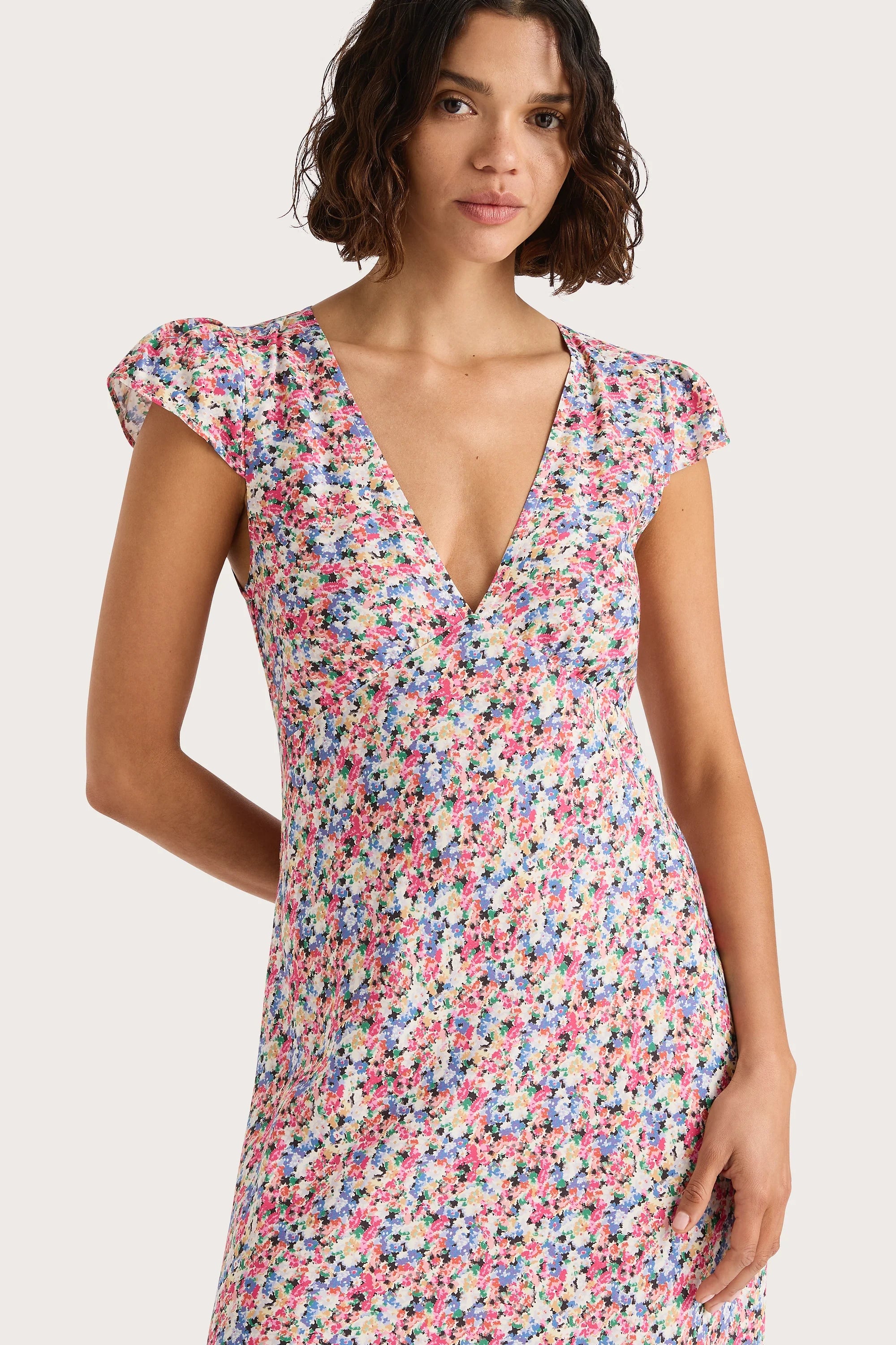 Esson Midi Dress Valerie Floral Multi - Final Sale