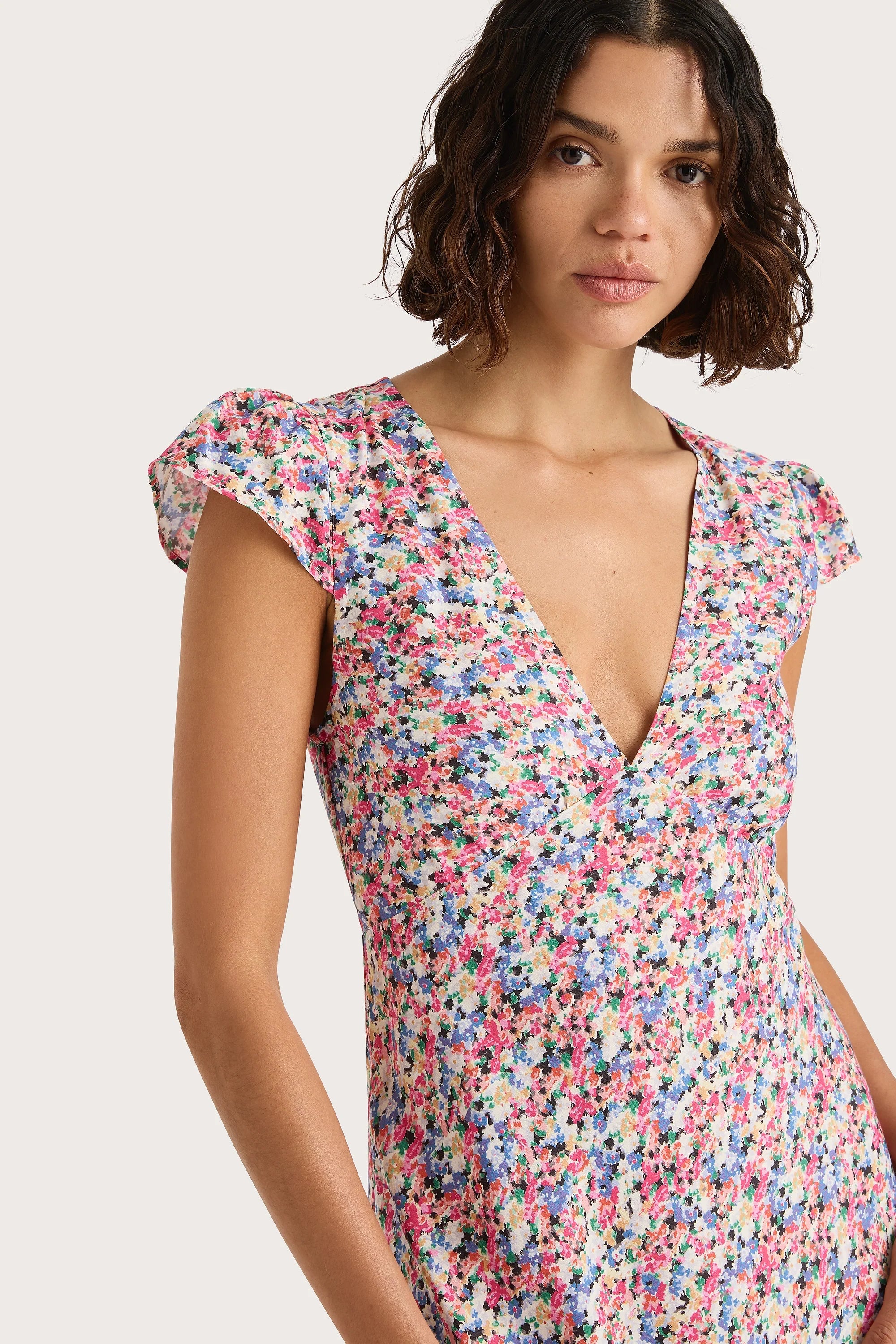 Esson Midi Dress Valerie Floral Multi - Final Sale