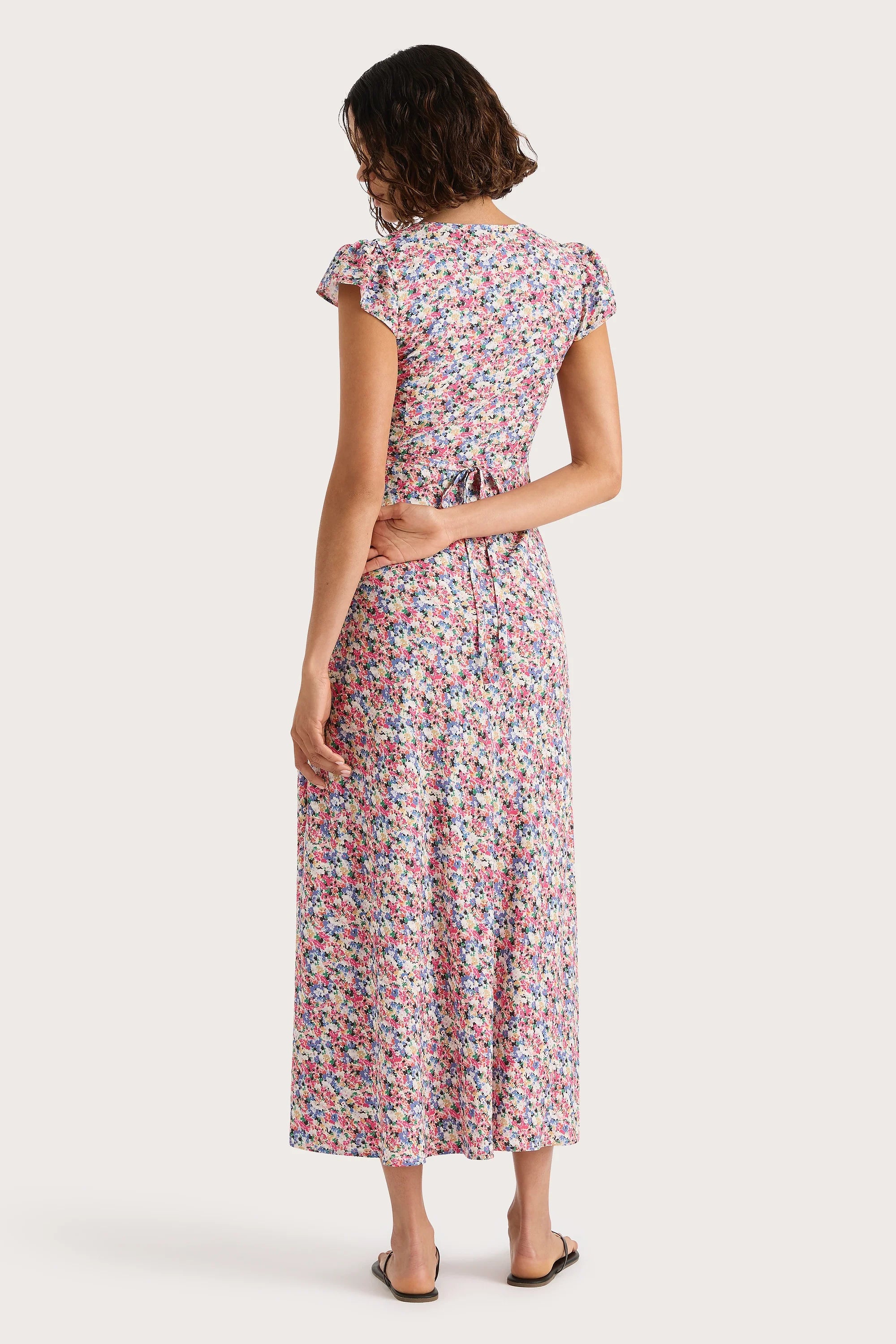 Esson Midi Dress Valerie Floral Multi - Final Sale