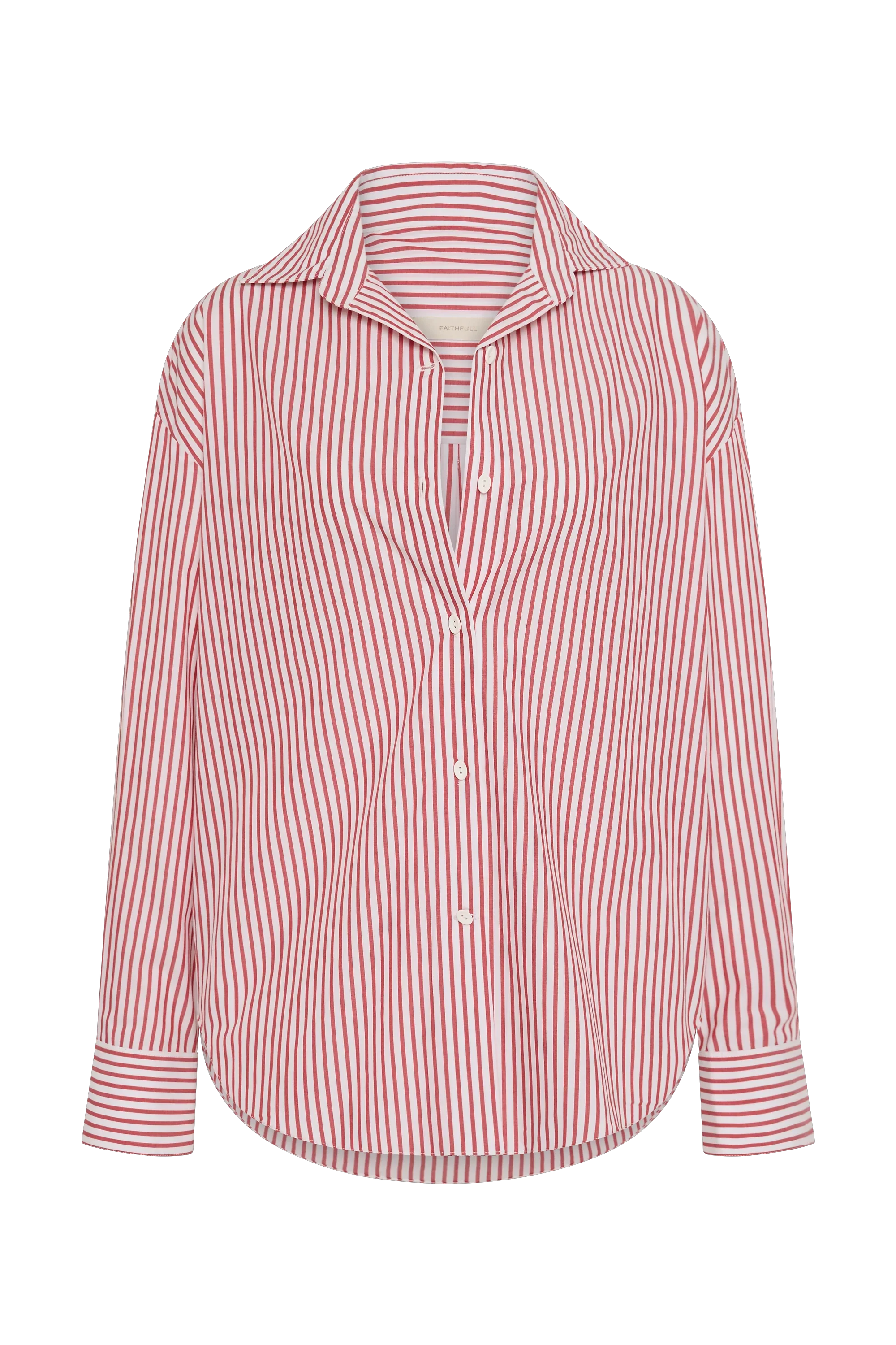 En Vau Oversized Shirt Riviera Stripe - Final Sale