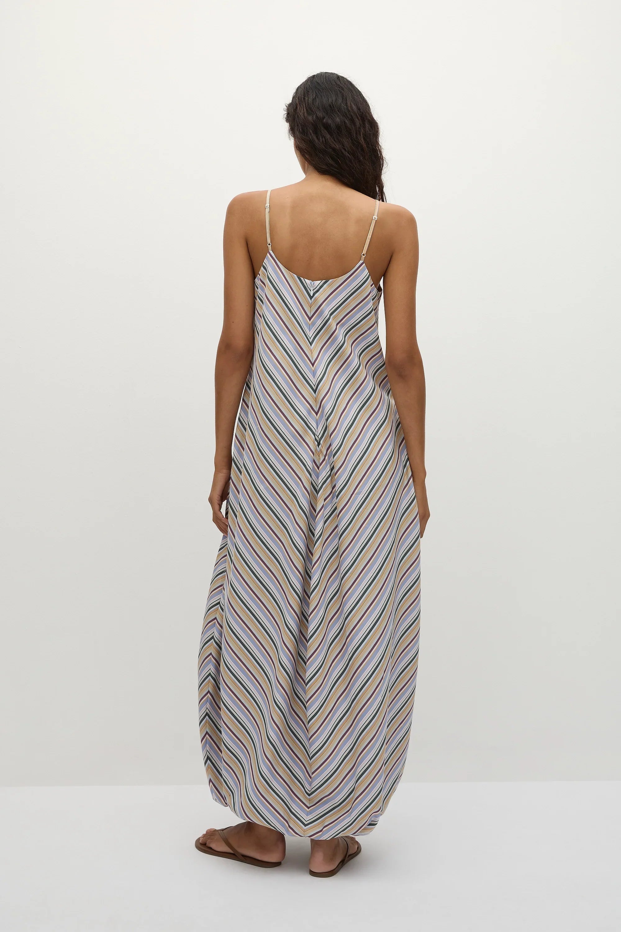 Aniela Maxi Dress Sifnos Stripe - Final Sale