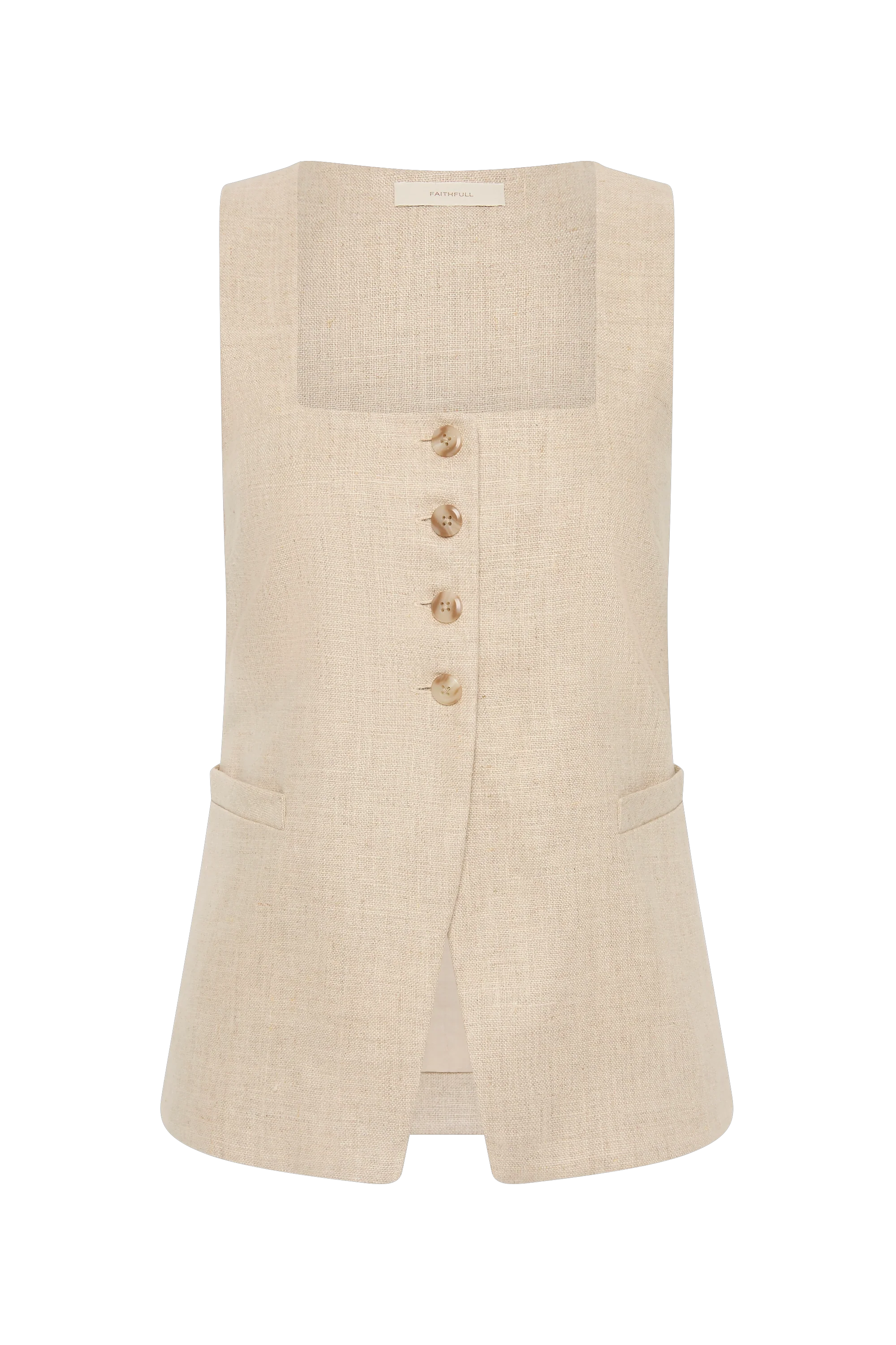 Jackie Vest Natural