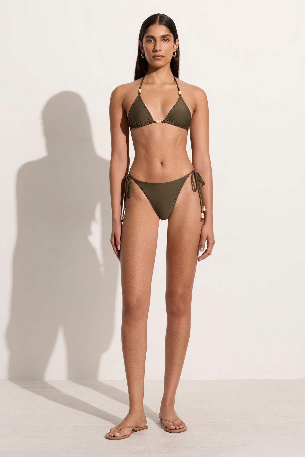 Ada Bikini Bottoms Khaki - Final Sale