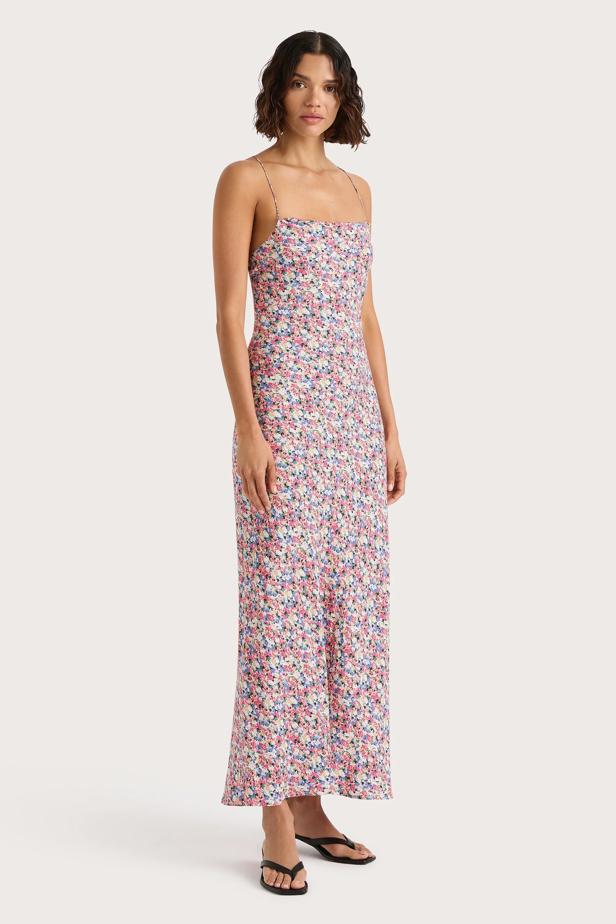 Lusia Midi Dress Valerie Floral Multi - Final Sale