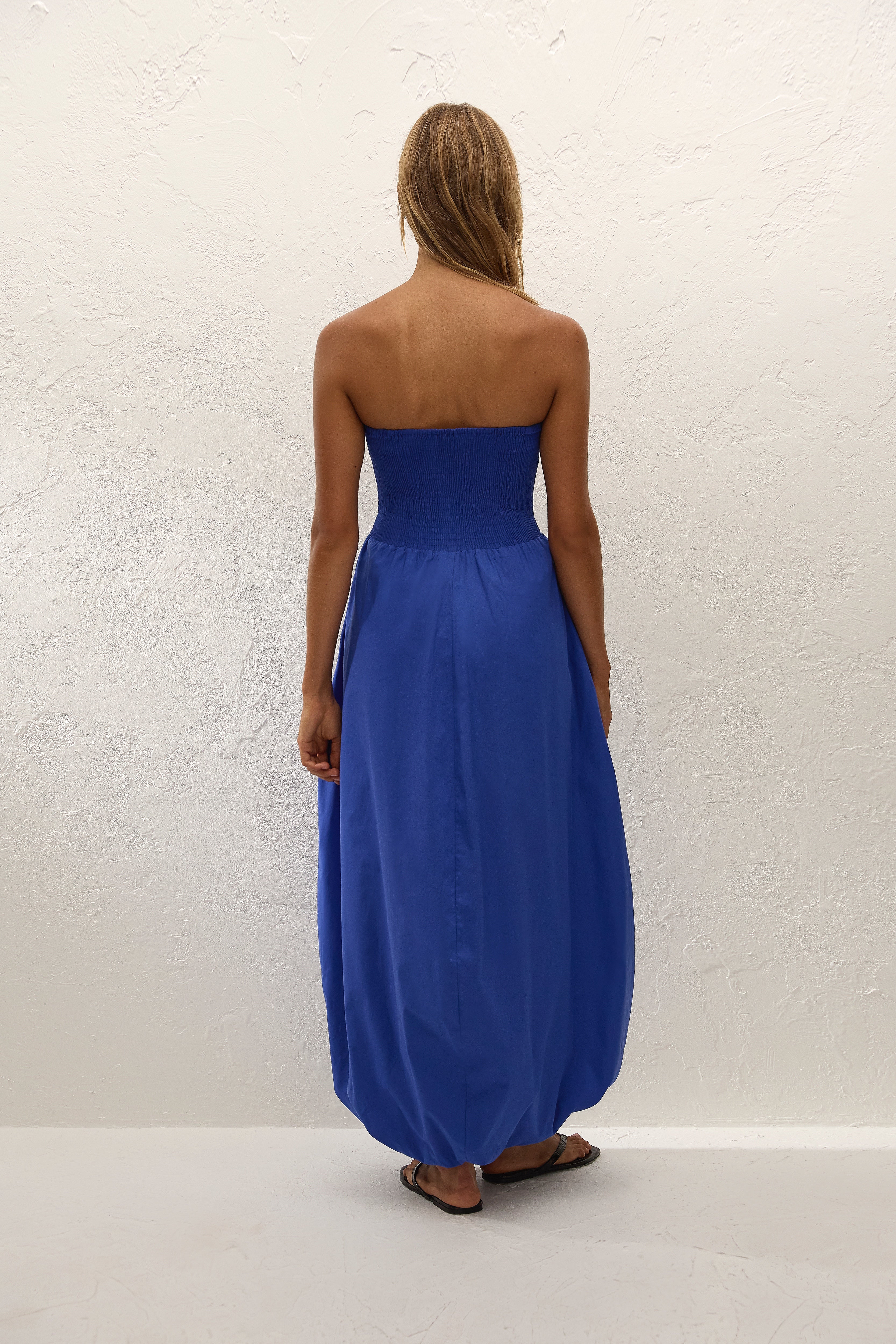 Lunaire Midi Dress Cobalt