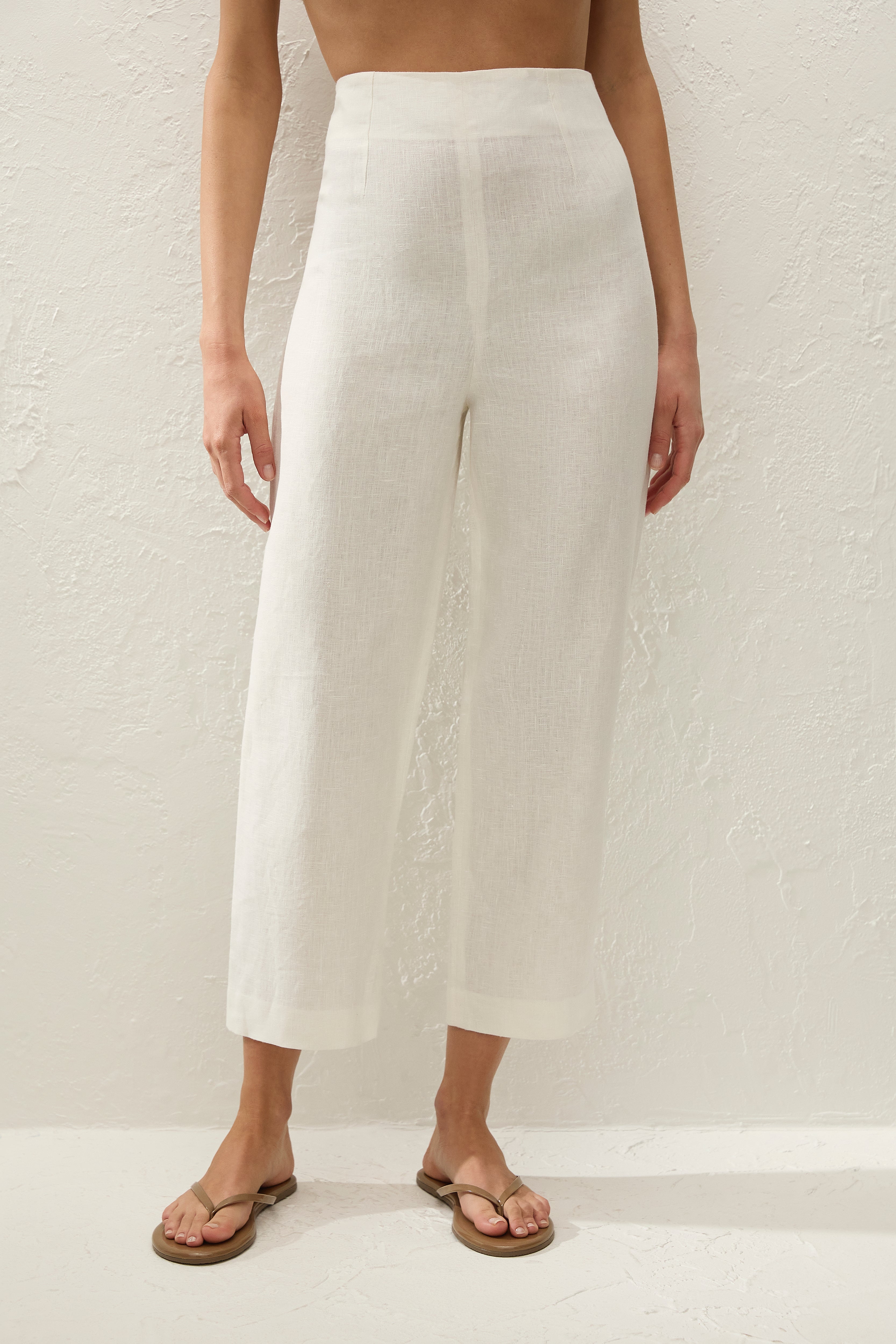 Claudine Pant White - Final Sale