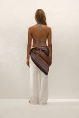 Soleil Waist Scarf Elena Stripe