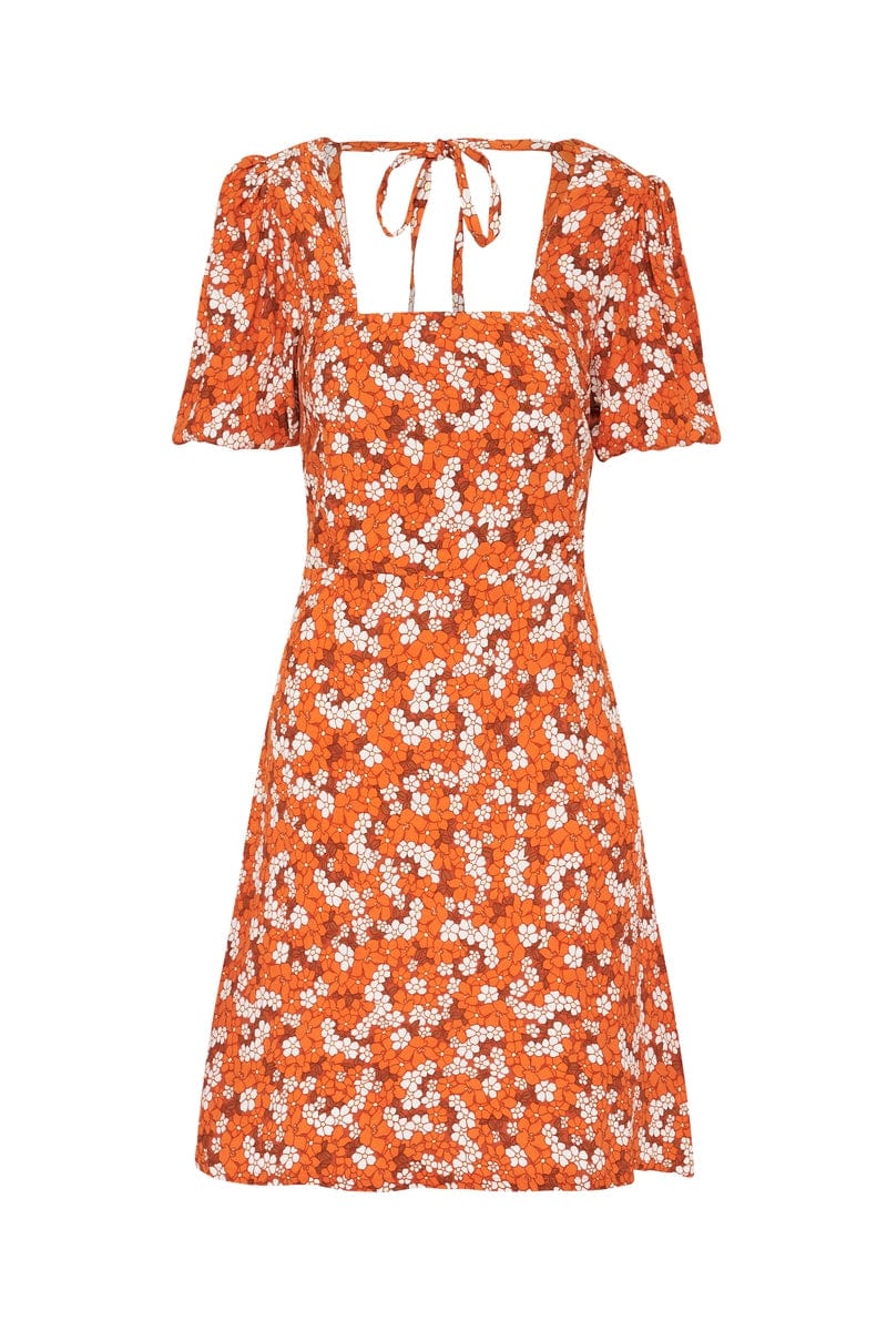 Allegra Mini Dress Valencia Floral Print - Final Sale