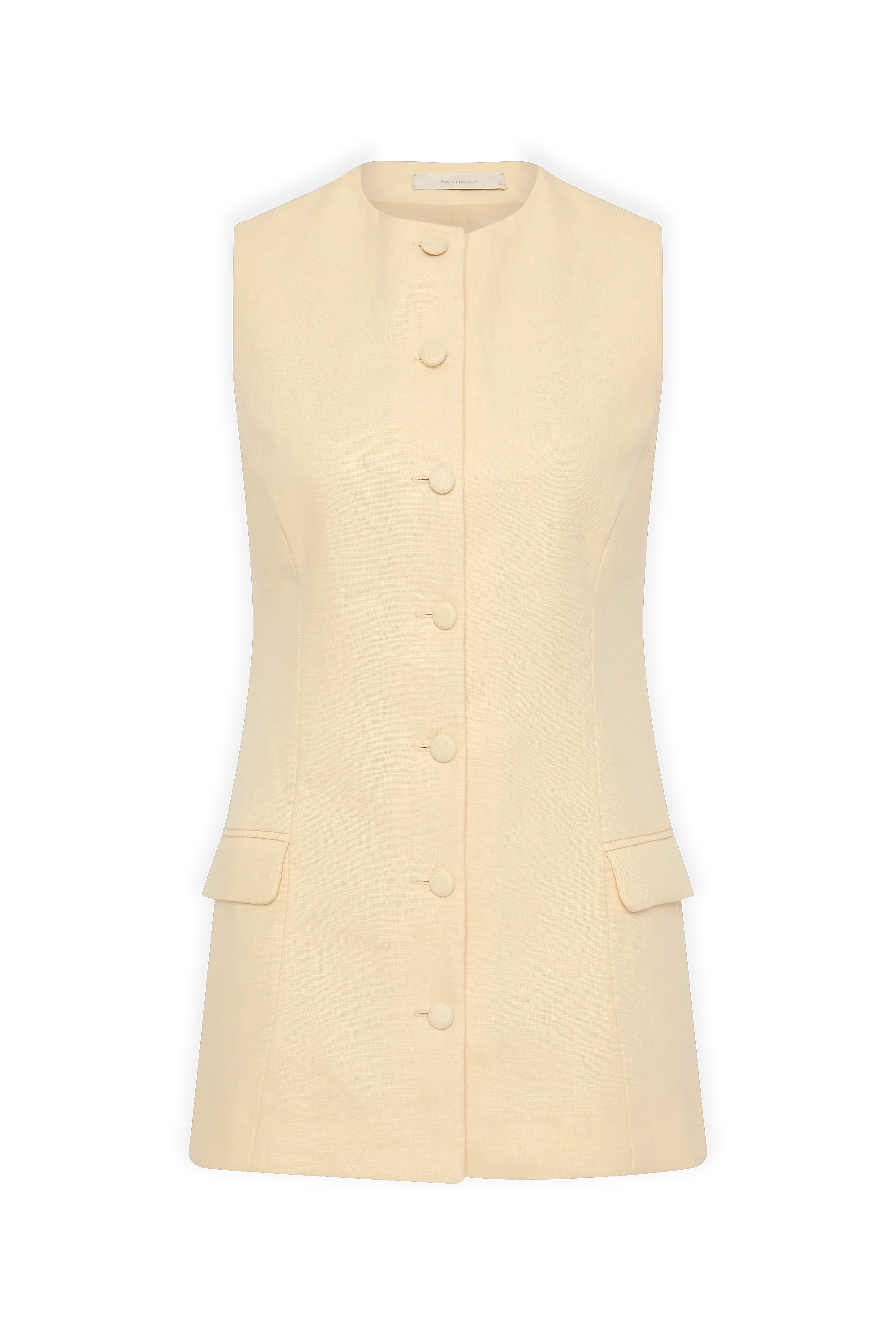 Jane Vest Butter - Final Sale