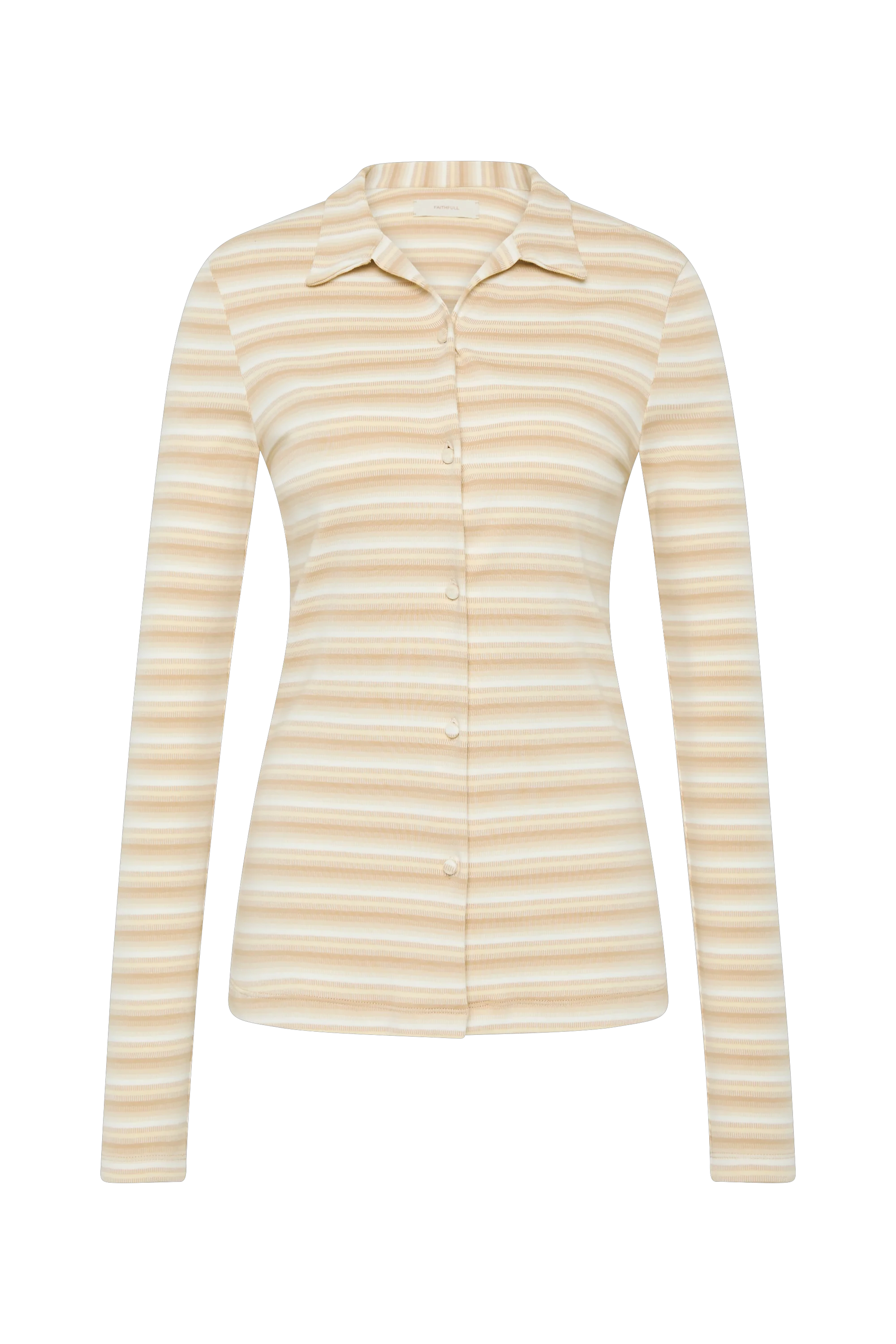 Tiesse Shirt Cream Stripe - Final Sale