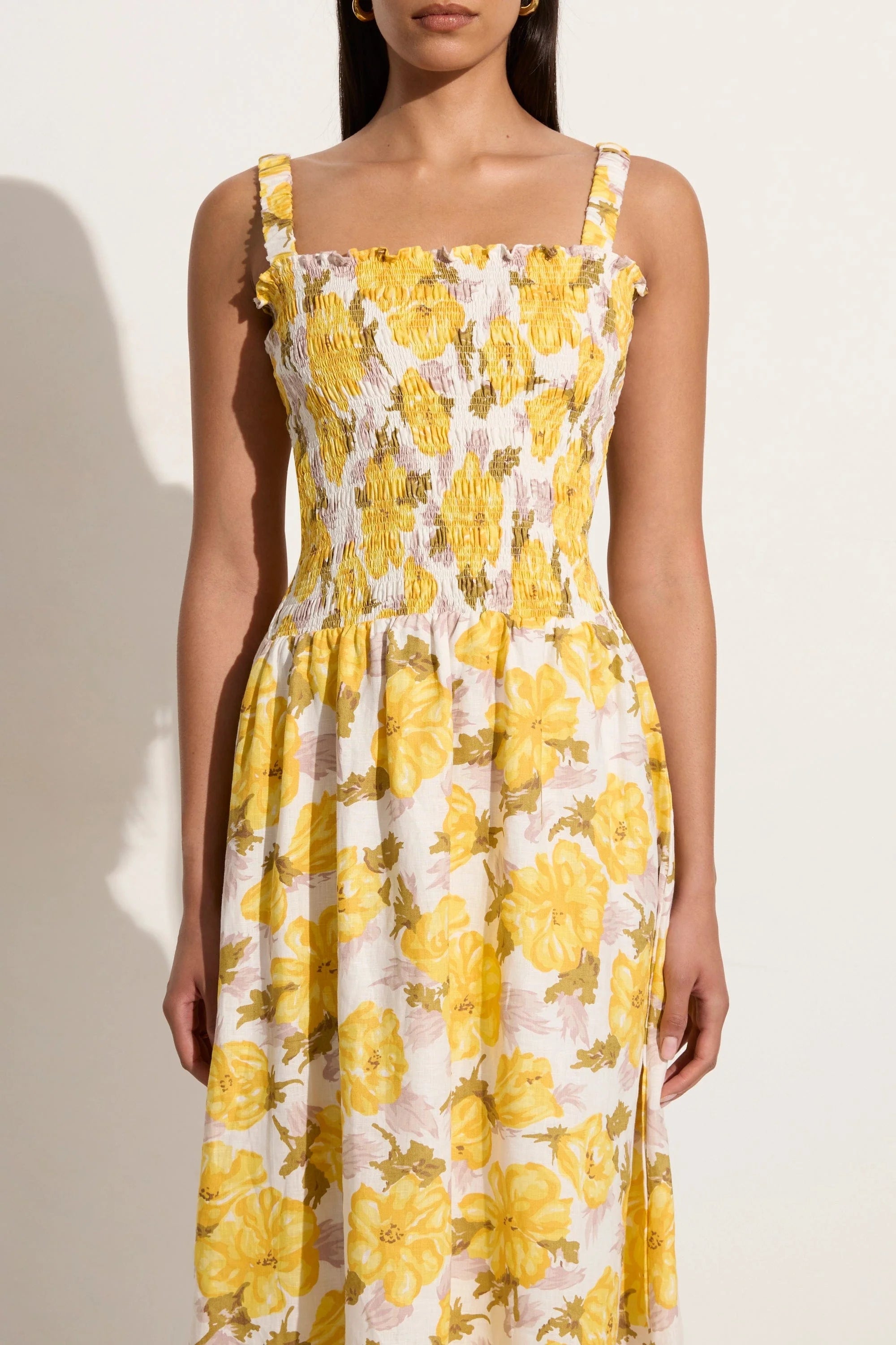 Messina Midi Dress Isadora Floral - Final Sale