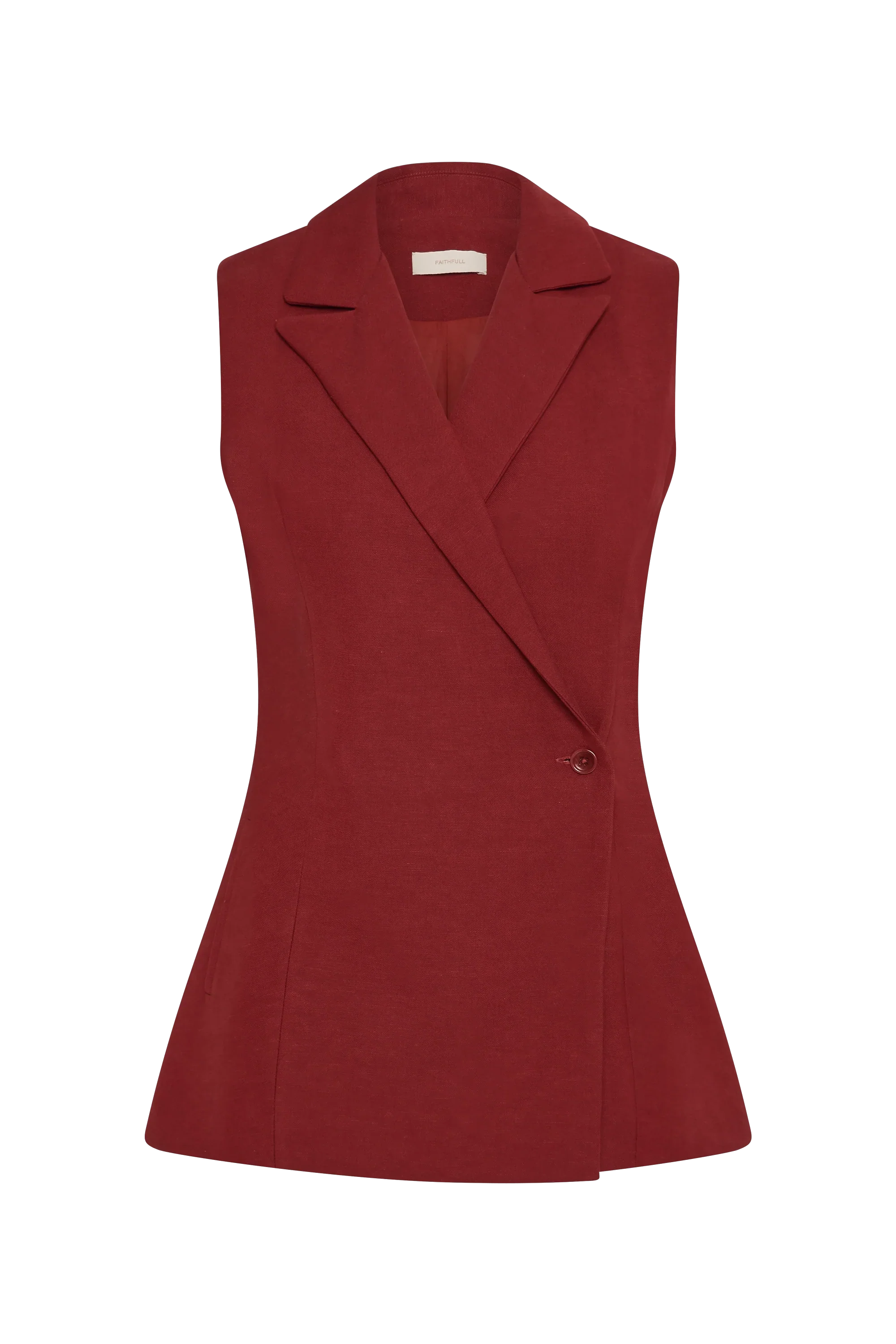 Florine Blazer Deep Red - Final Sale