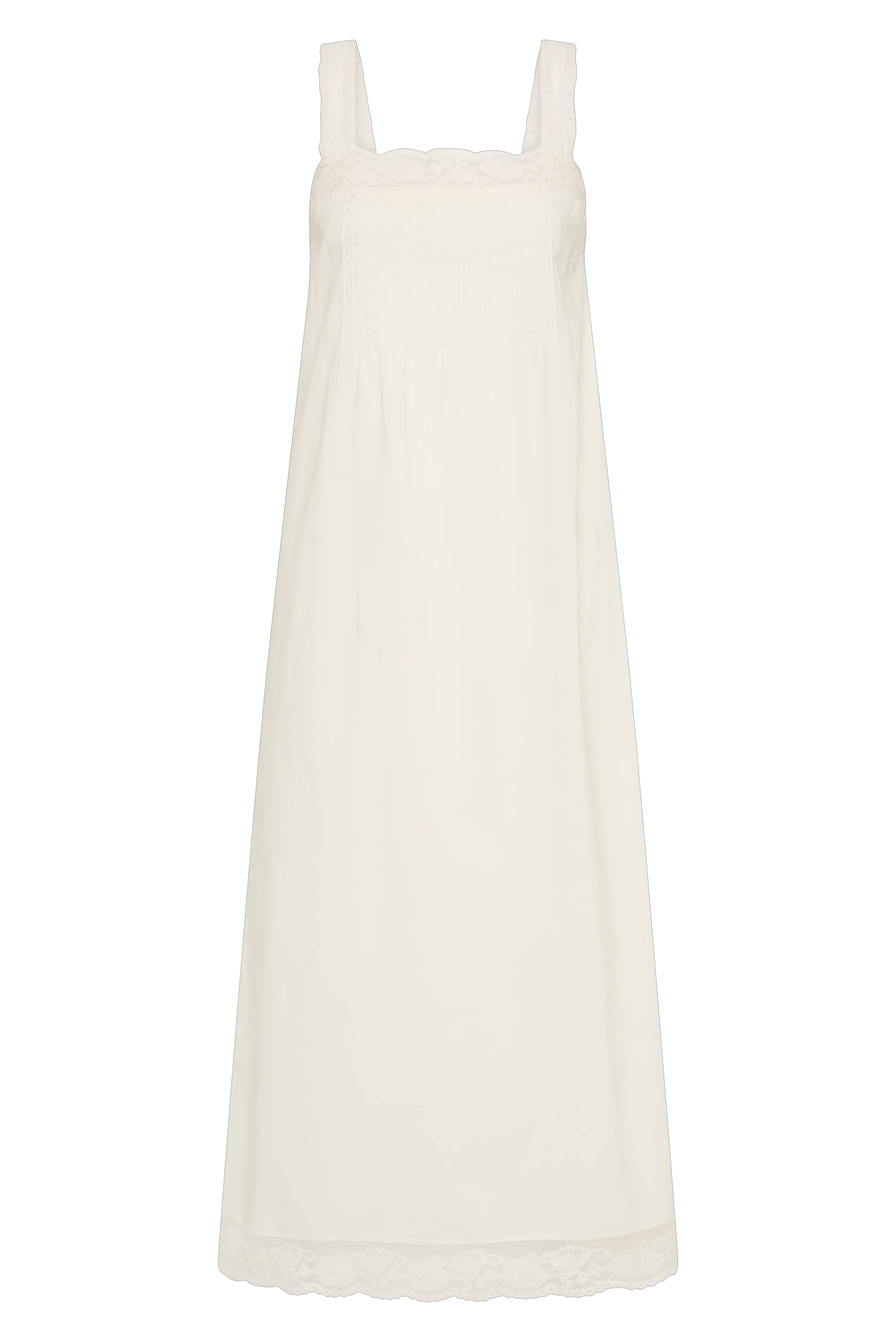 Cristina Midi Dress Mila Lace Ivory