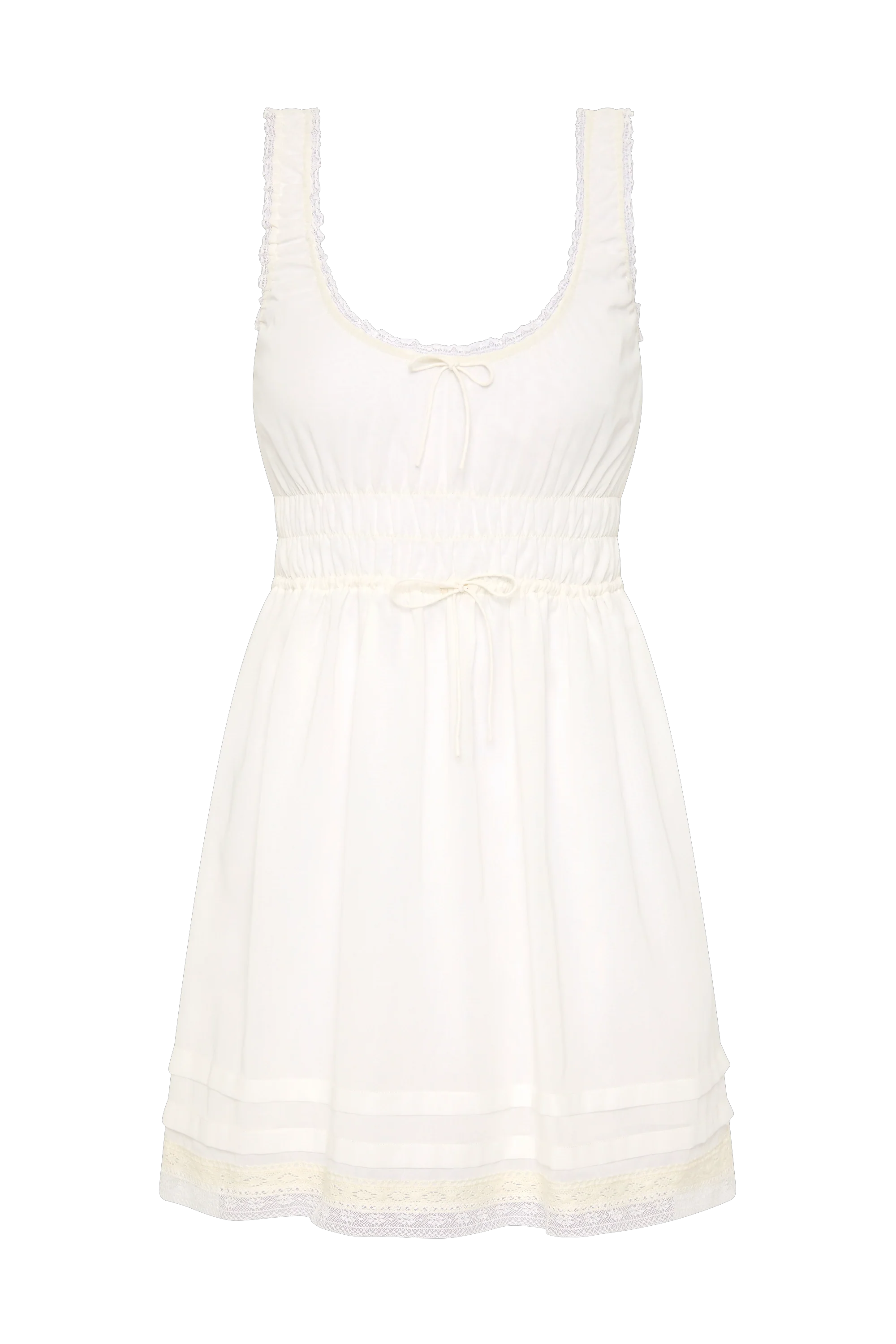 Juliet Mini Dress White - Final Sale