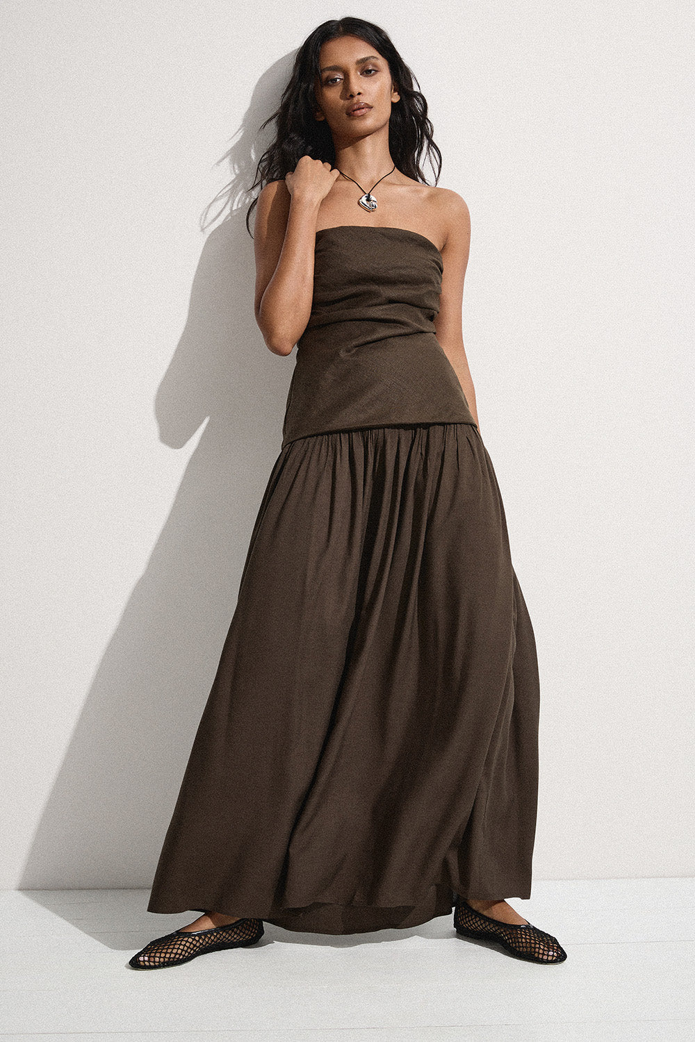 Hedy Maxi Dress Forest - Final Sale