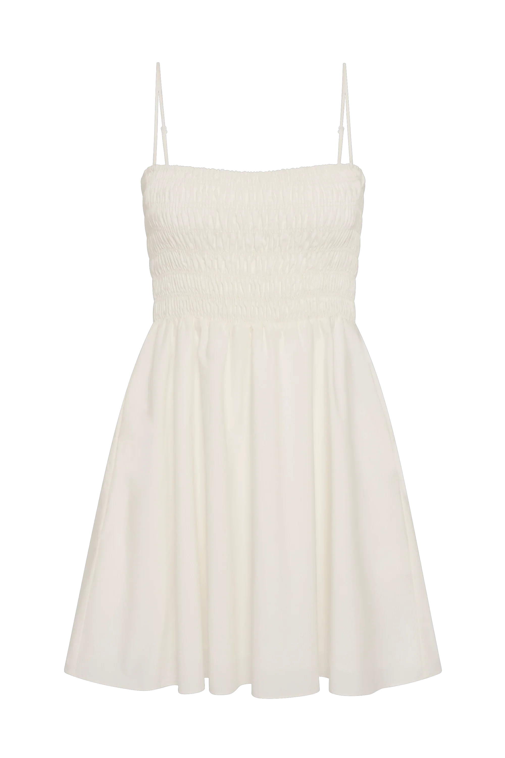 Jean Mini Dress White