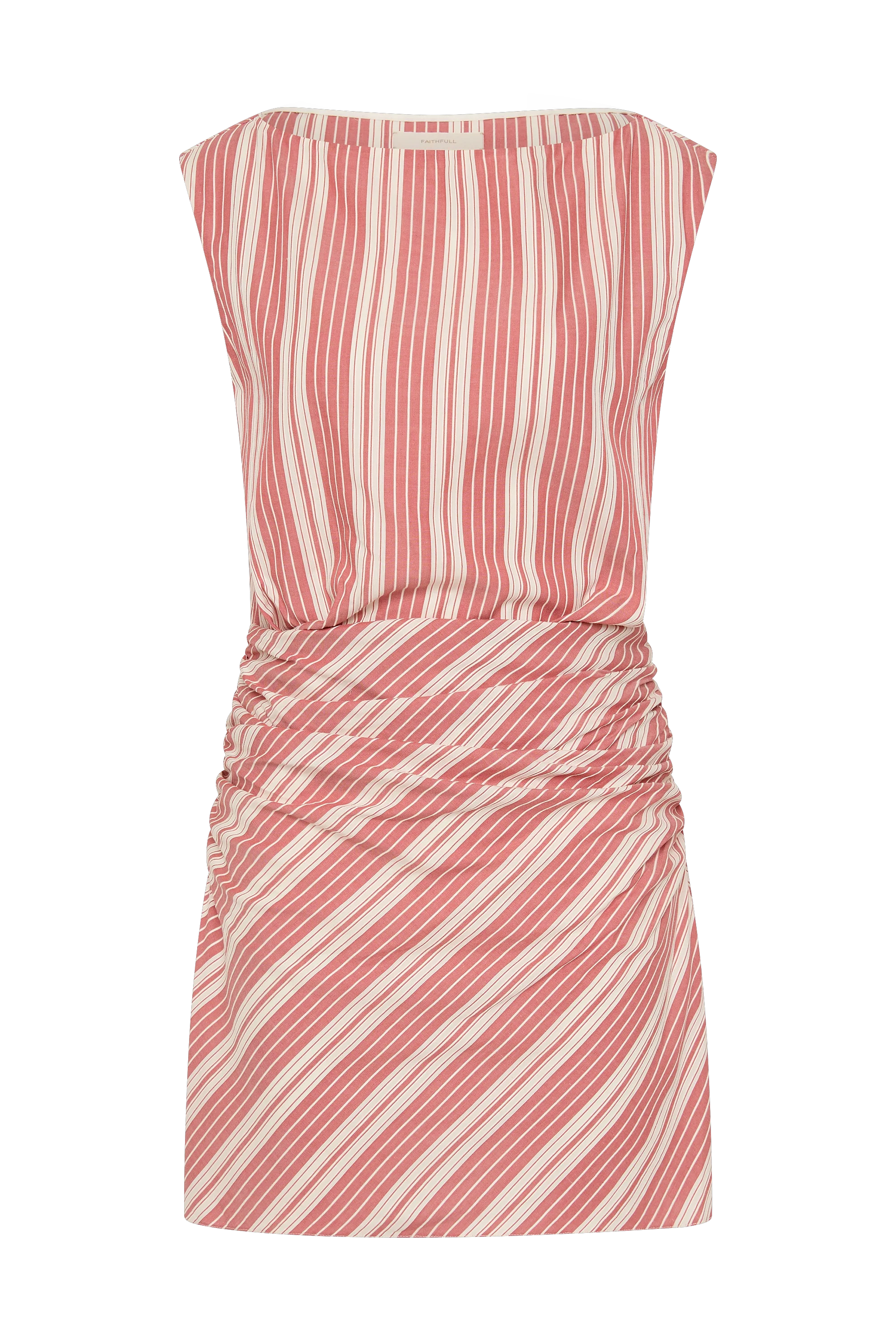 Reign Mini Dress Cherry Stripe - Final Sale