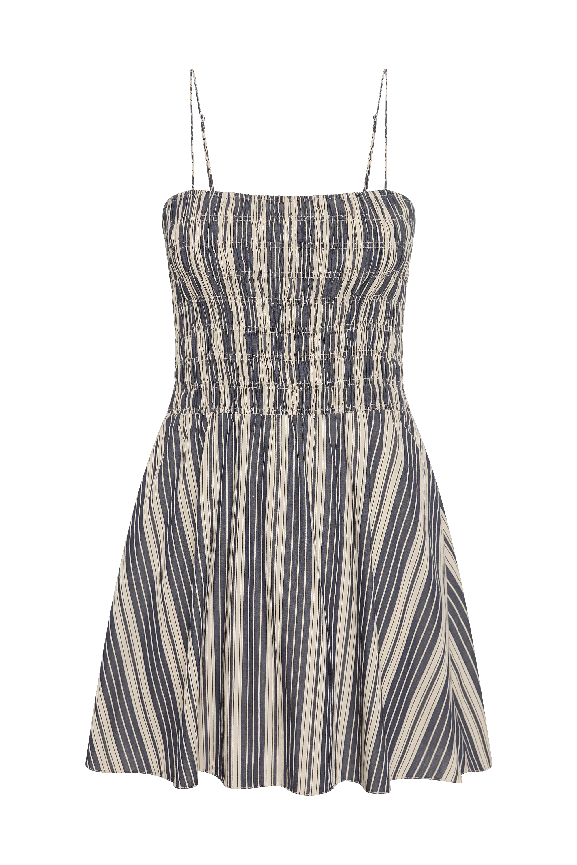 Corah Mini Dress Antique Navy Stripe - Final Sale