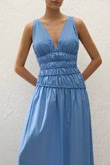 Saja Maxi Dress Venice Blue - Final Sale