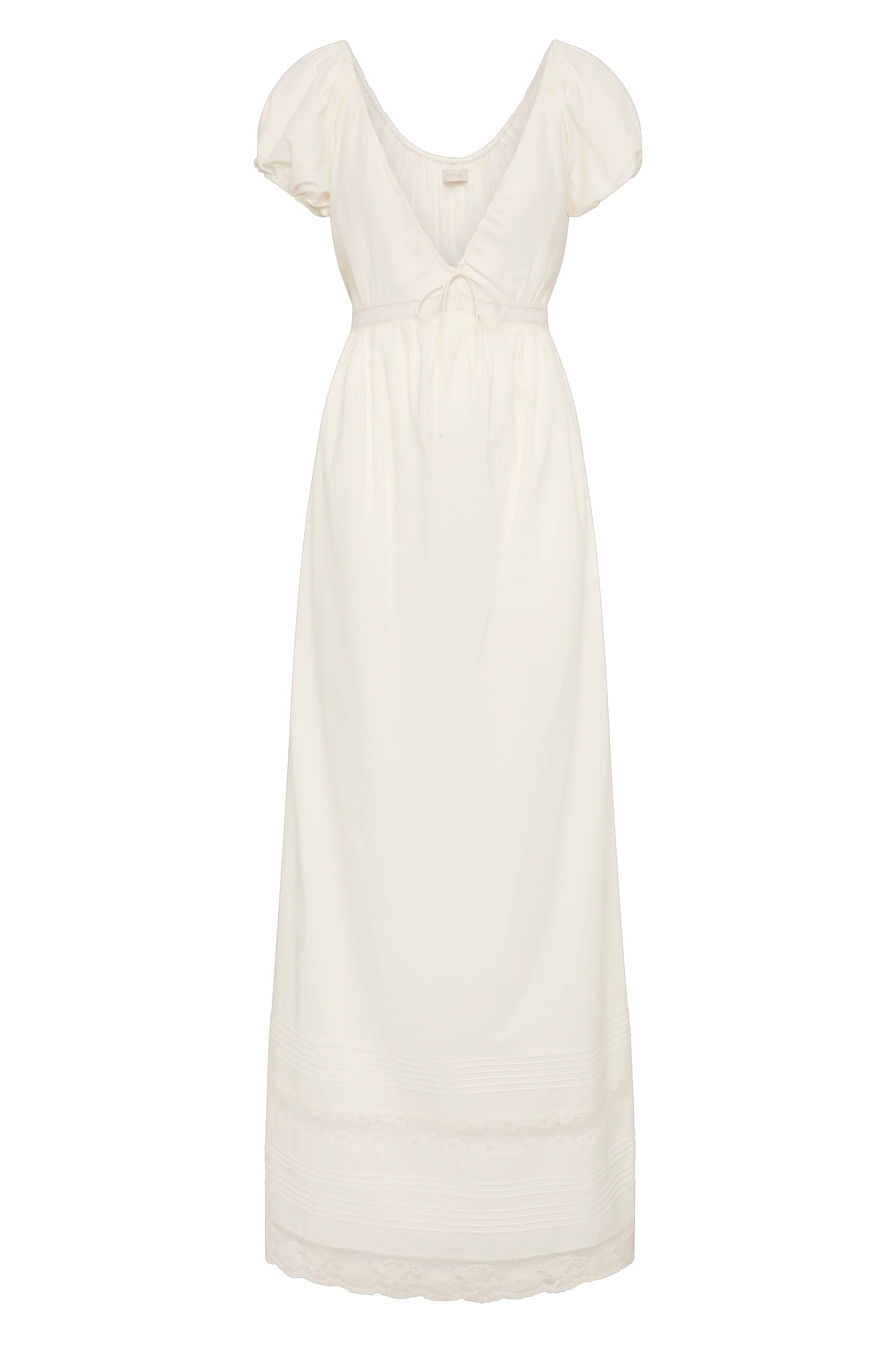 Elodia Maxi Dress Mila Lace Ivory