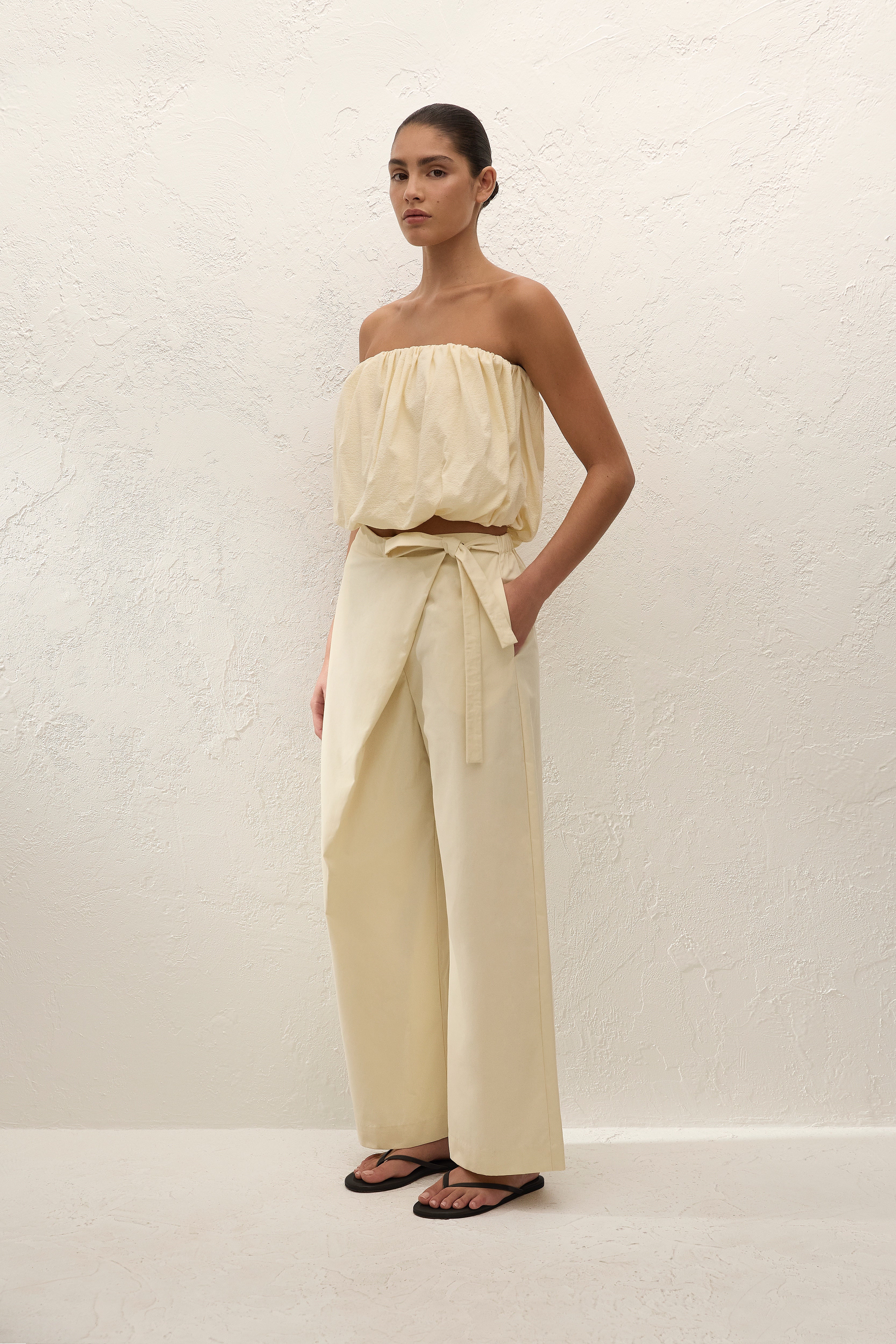 Culip Fisherman Trouser Milk