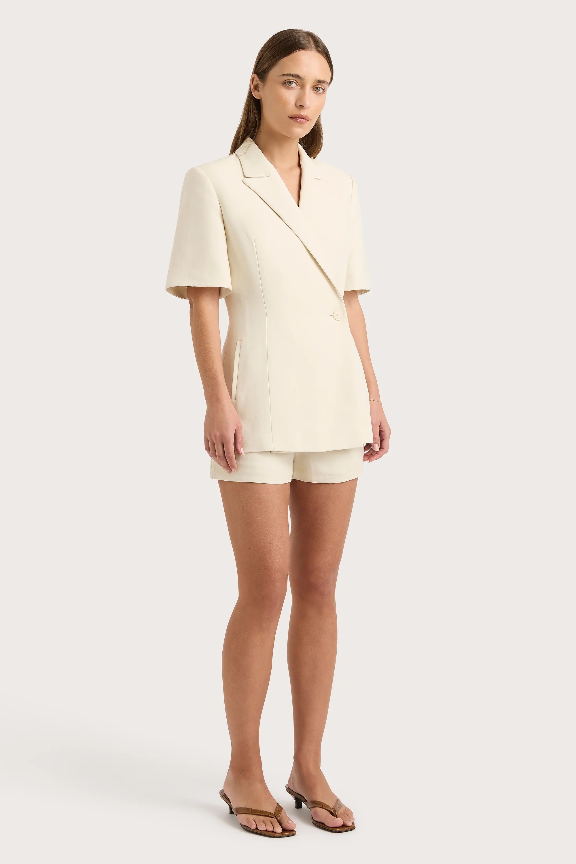 Noto Mini Short Beige - Final Sale